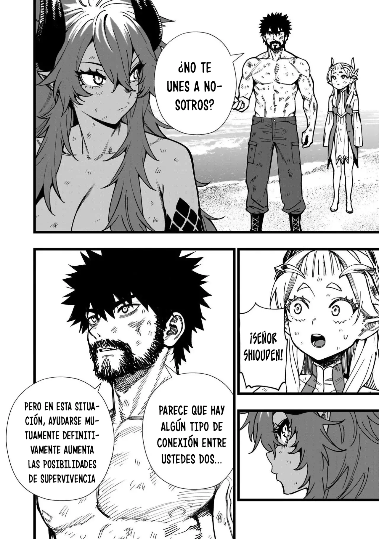SENKI SURVIVAL SAGA - ISEKAI NO UNMEI WO KAKETA MUJINTOU FUJUN ISEIKOUYU Capitulo 8 página 8