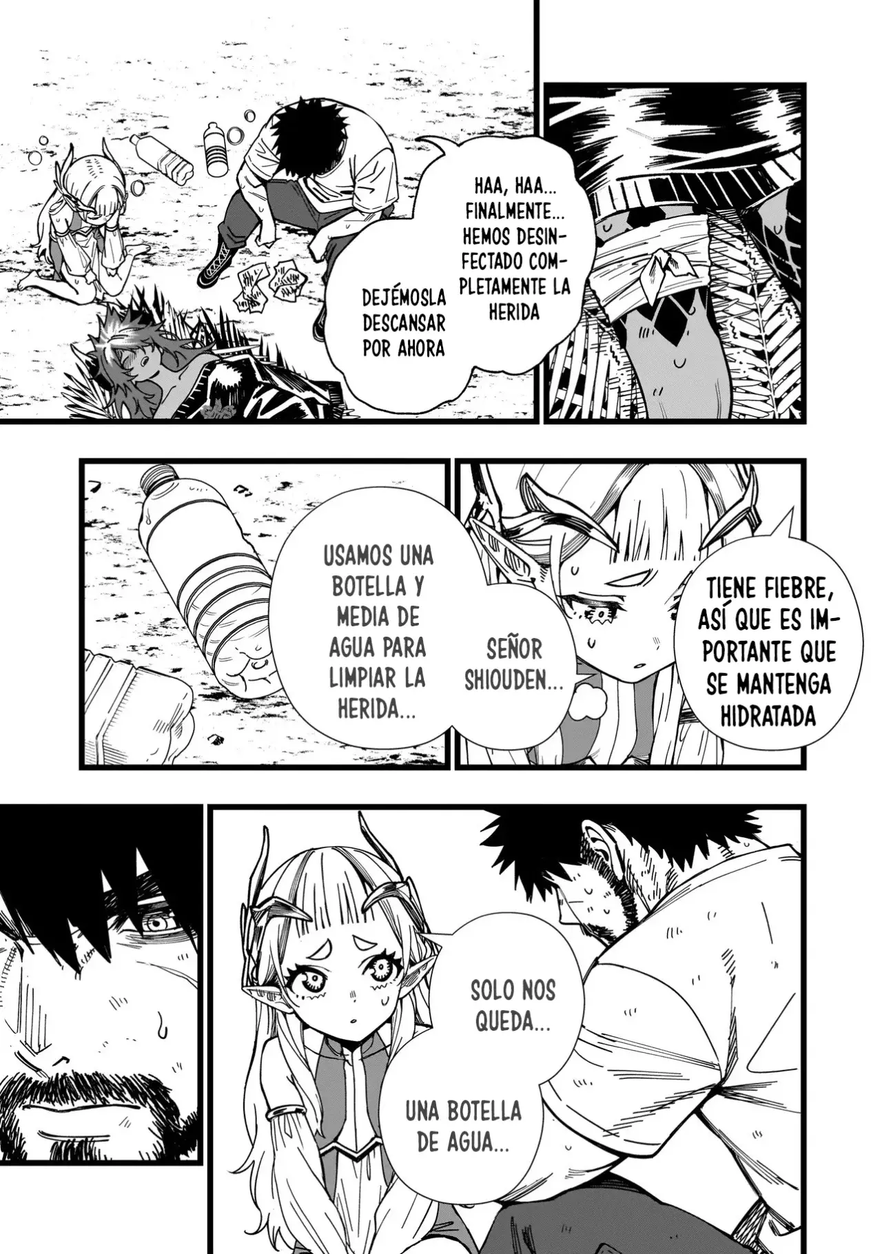 SENKI SURVIVAL SAGA - ISEKAI NO UNMEI WO KAKETA MUJINTOU FUJUN ISEIKOUYU Capitulo 9 página 17
