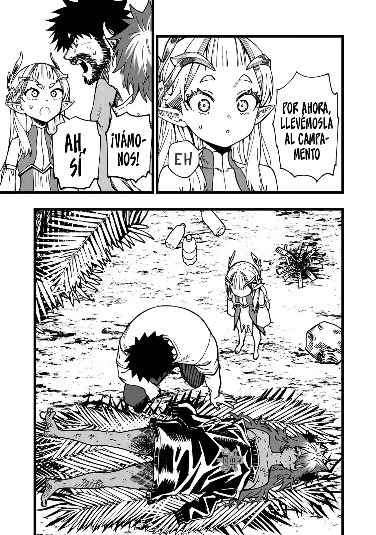 SENKI SURVIVAL SAGA - ISEKAI NO UNMEI WO KAKETA MUJINTOU FUJUN ISEIKOUYU Capitulo 9 página 5