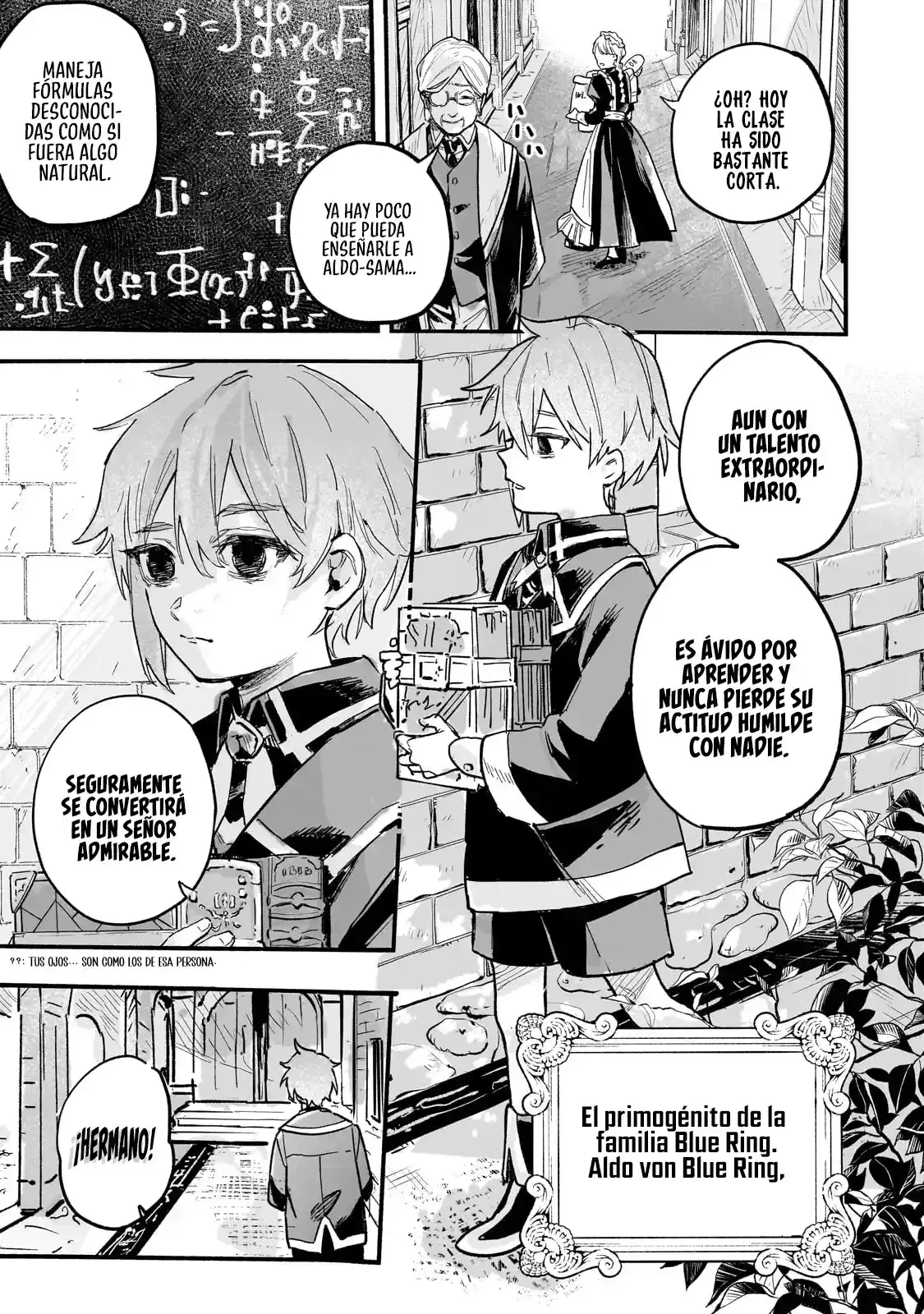 La reencarnación en otro mundo de Aldo Capitulo 1: Familia página 17