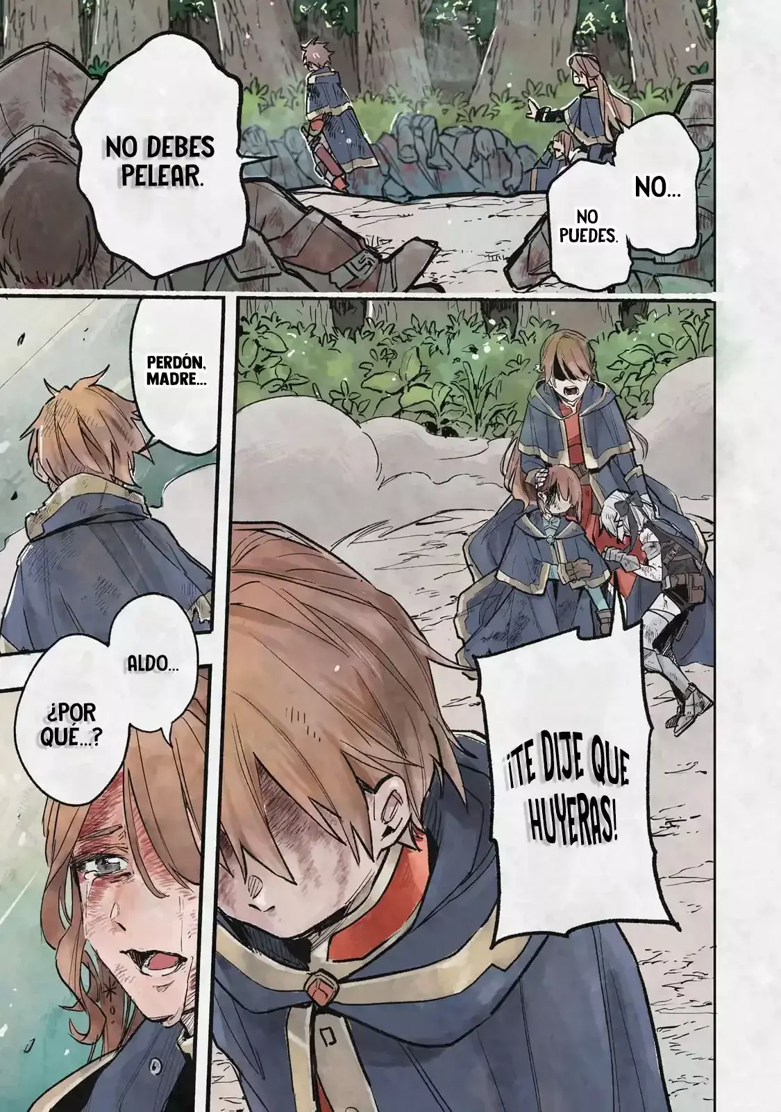 La reencarnación en otro mundo de Aldo Capitulo 1: Familia página 2