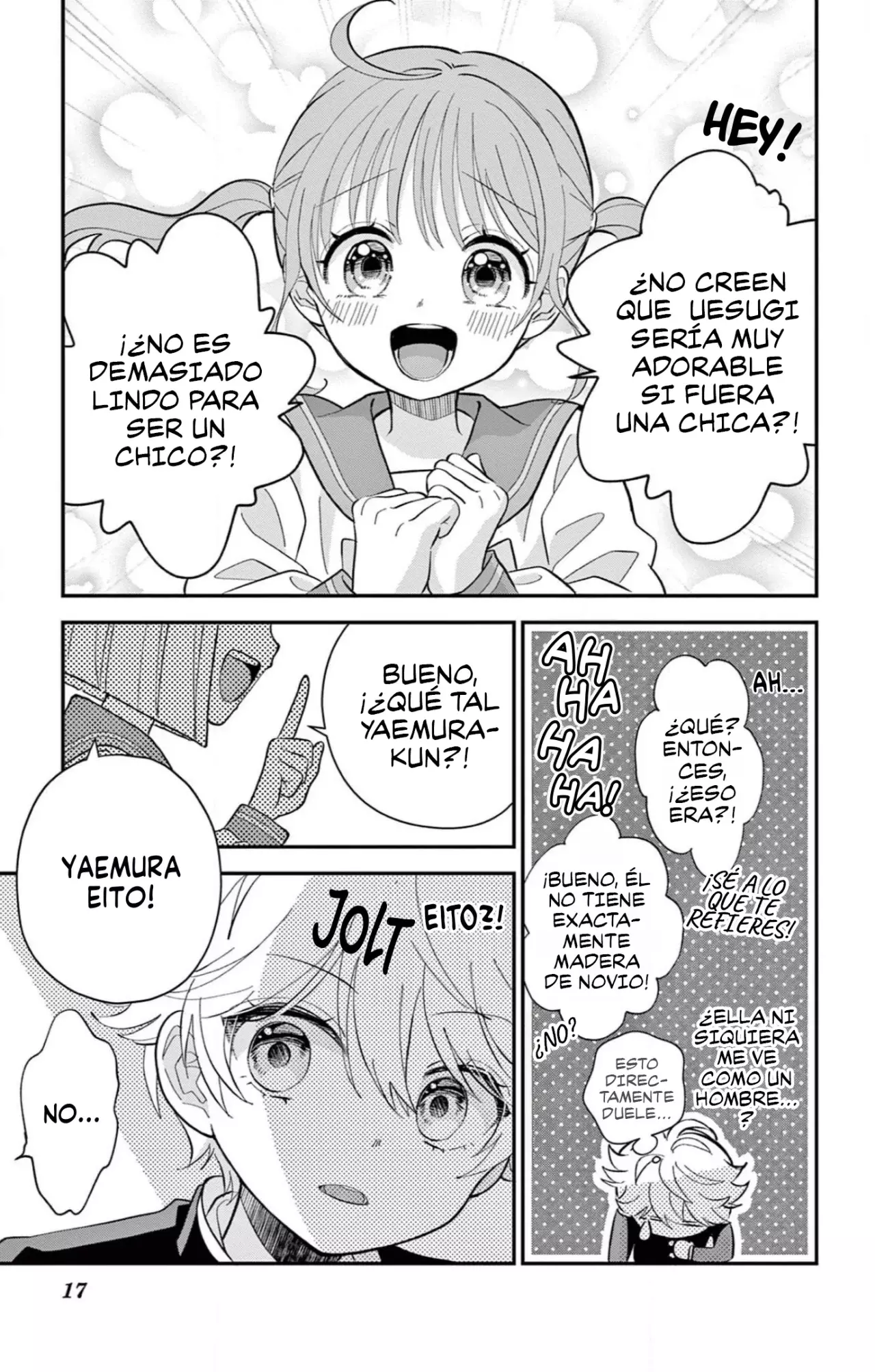 Uesugi-kun wa Onnanoko wo Yametai Capitulo 1 página 18