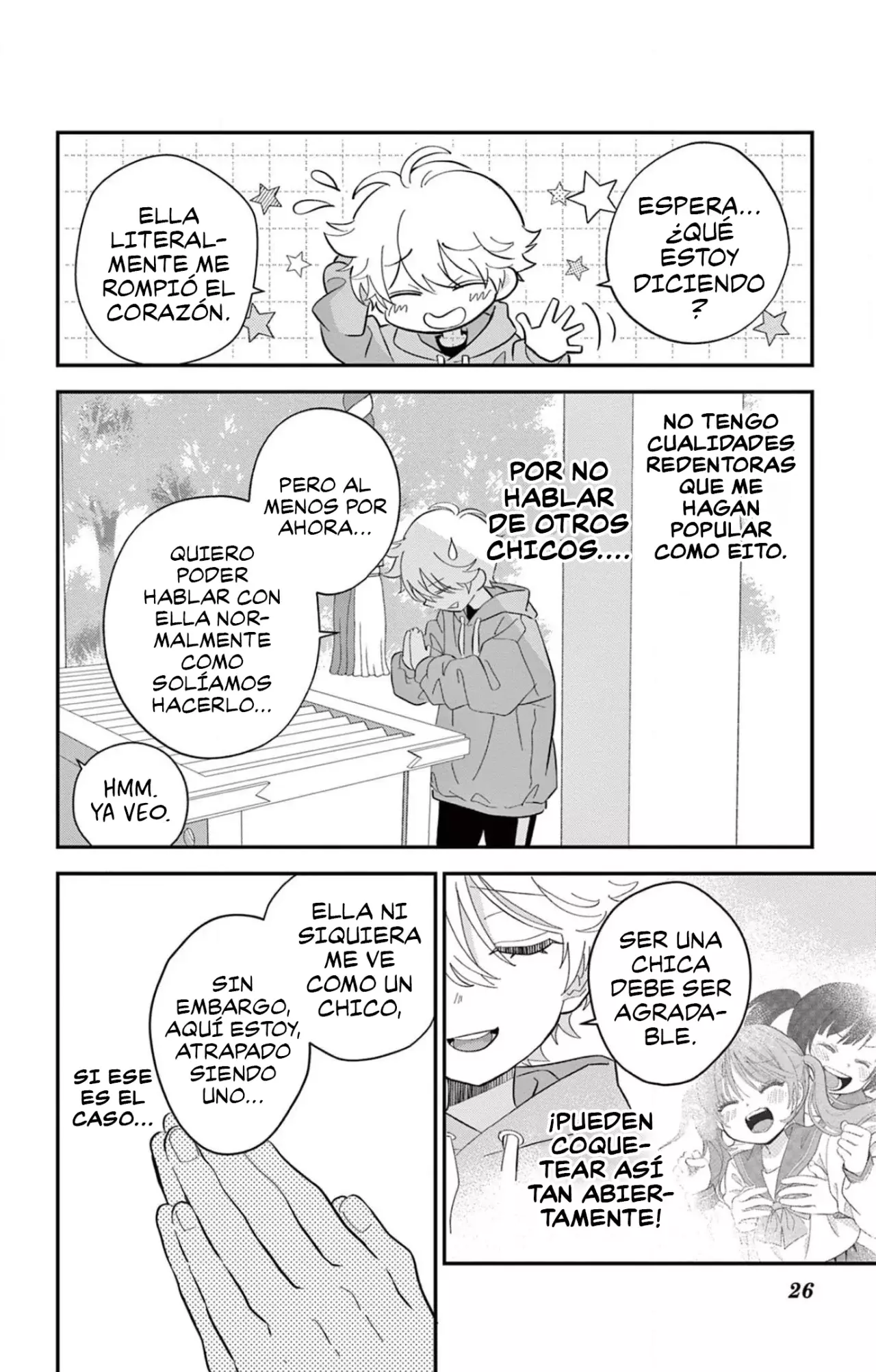 Uesugi-kun wa Onnanoko wo Yametai Capitulo 1 página 27