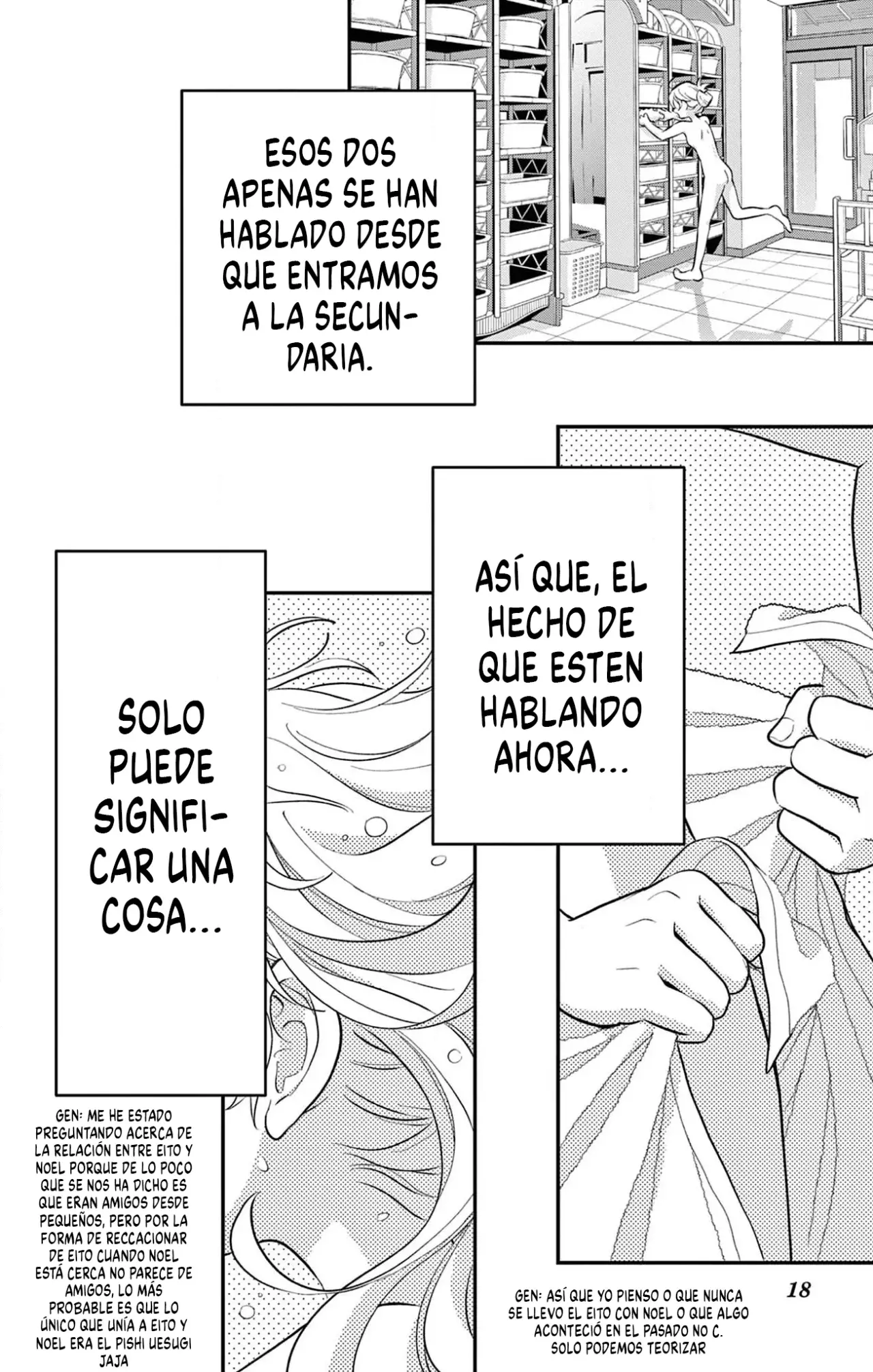 Uesugi-kun wa Onnanoko wo Yametai Capitulo 10 página 19