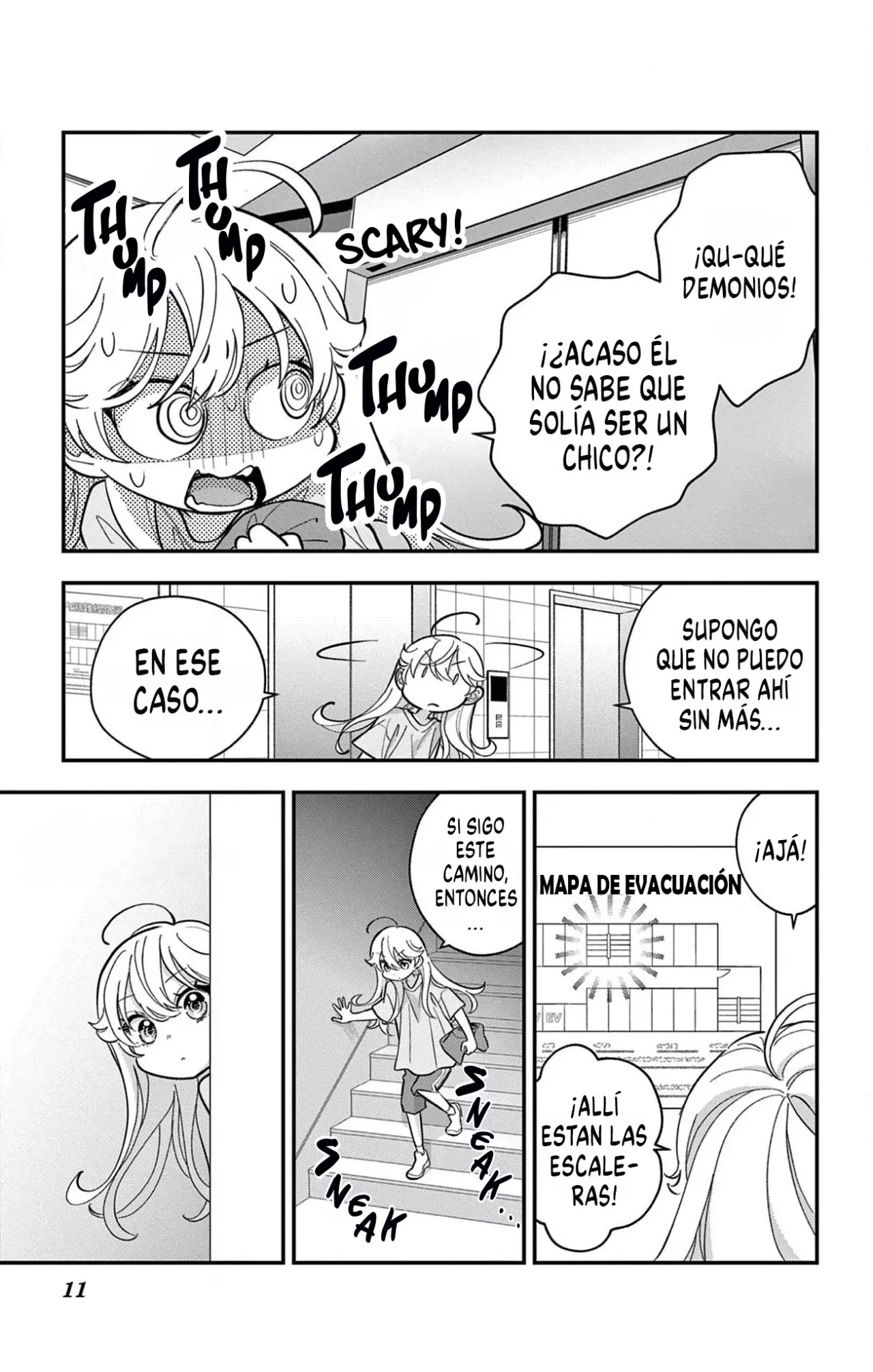 Uesugi-kun wa Onnanoko wo Yametai Capitulo 11 página 12