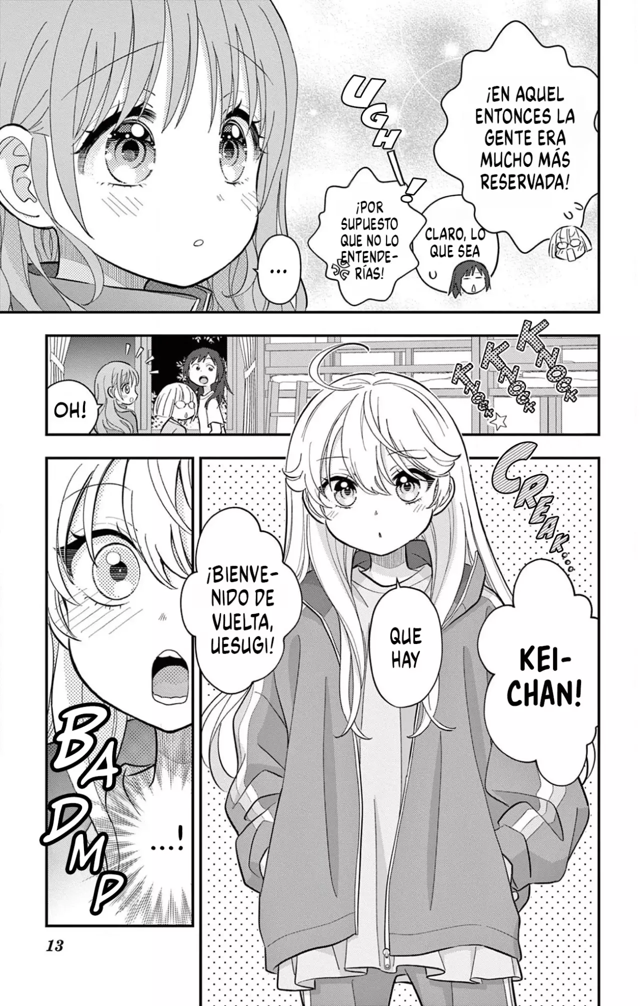 Uesugi-kun wa Onnanoko wo Yametai Capitulo 12 página 14