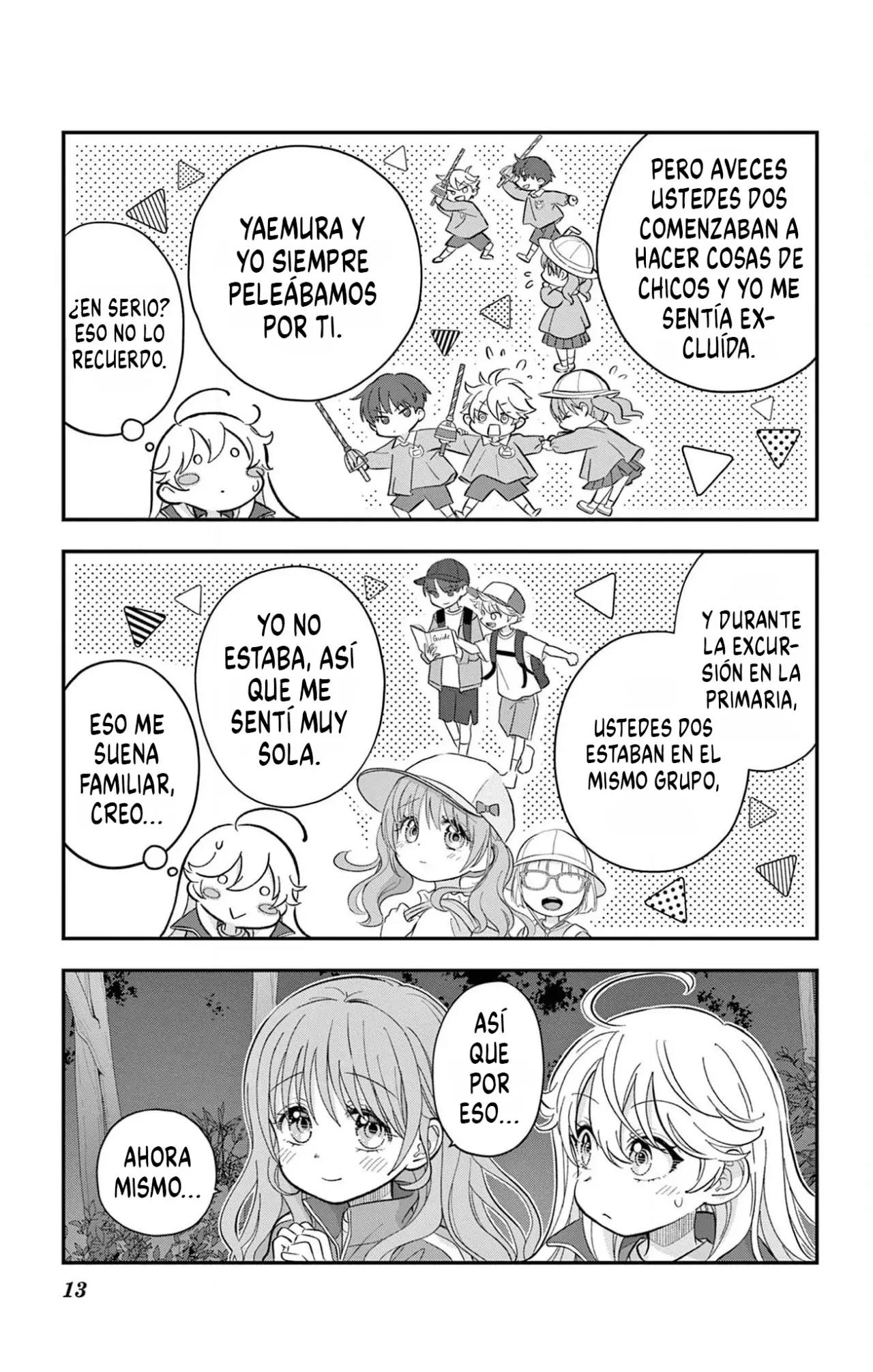 Uesugi-kun wa Onnanoko wo Yametai Capitulo 13.1 página 14
