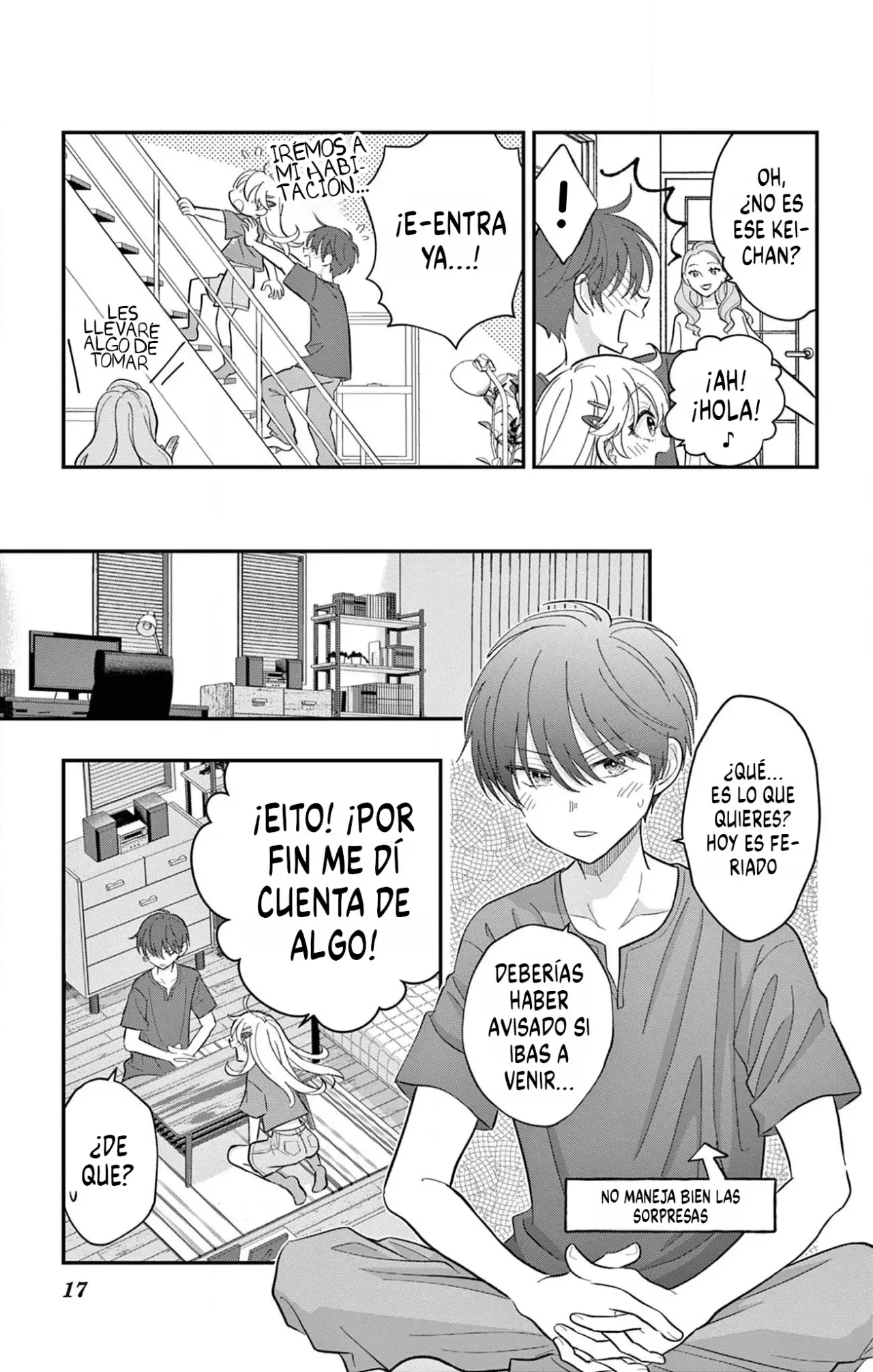 Uesugi-kun wa Onnanoko wo Yametai Capitulo 14 página 18