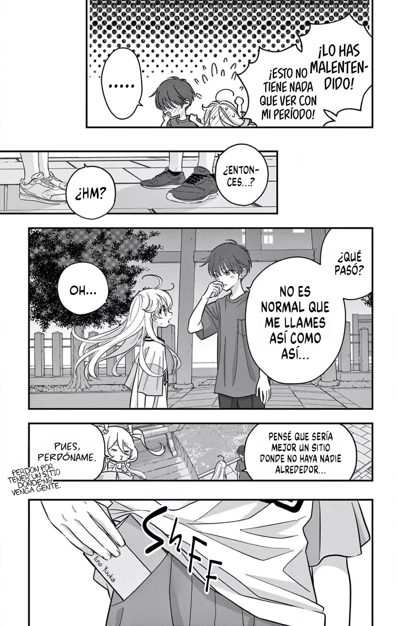 Uesugi-kun wa Onnanoko wo Yametai Capitulo 17 página 12