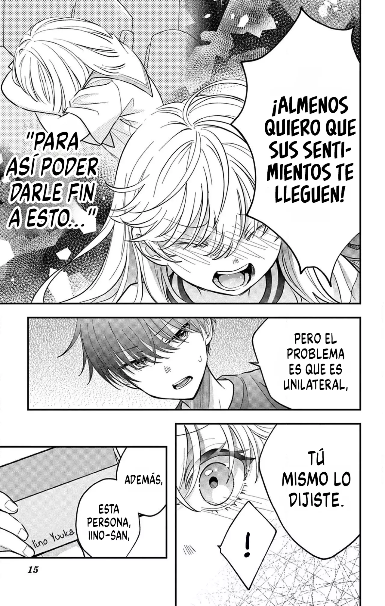 Uesugi-kun wa Onnanoko wo Yametai Capitulo 17 página 16