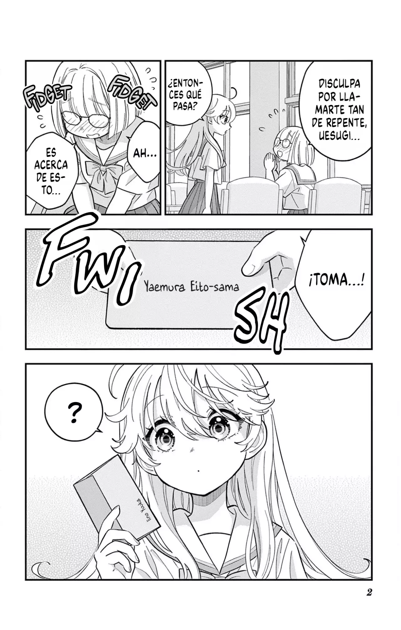 Uesugi-kun wa Onnanoko wo Yametai Capitulo 17 página 3