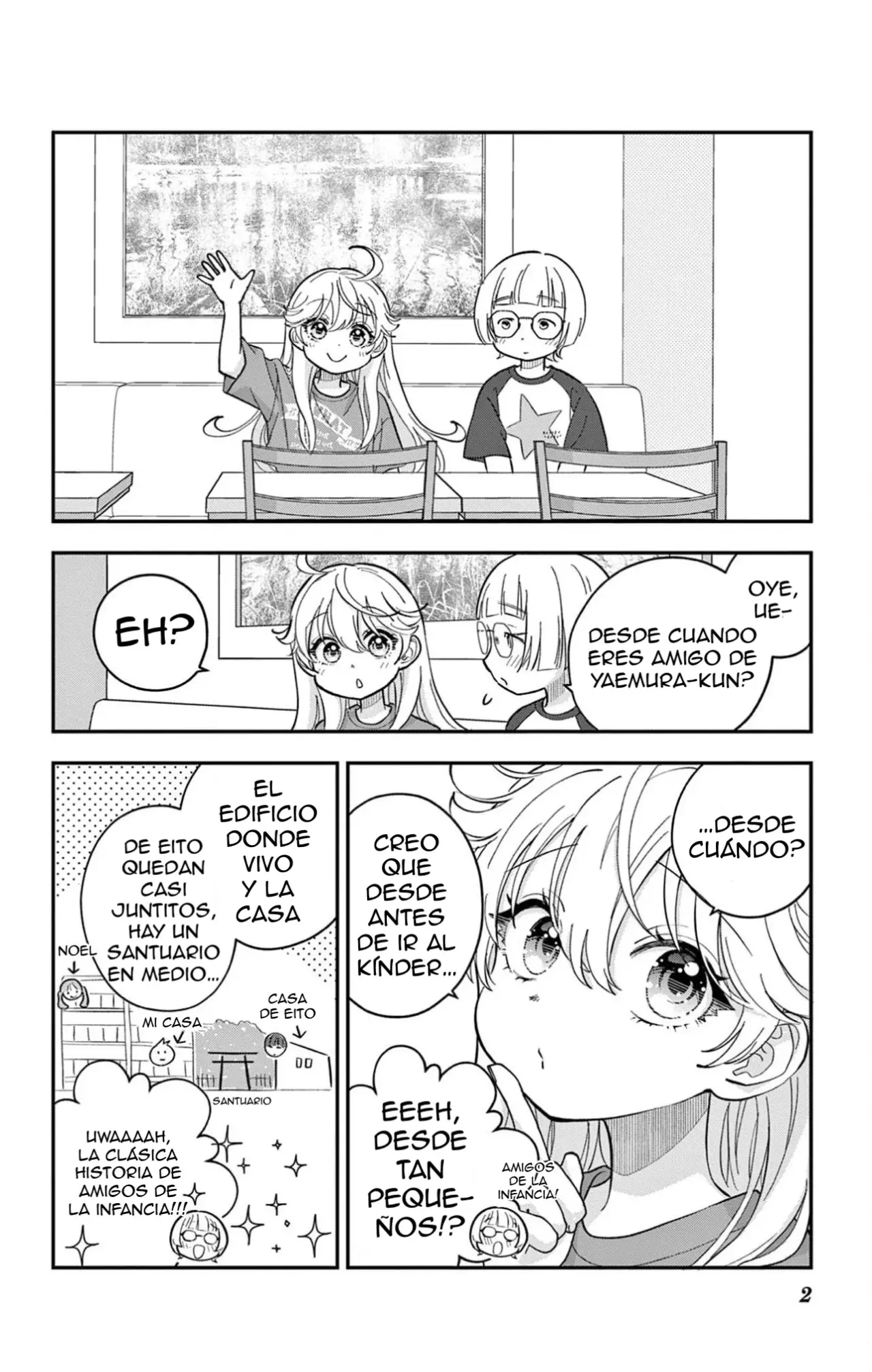 Uesugi-kun wa Onnanoko wo Yametai Capitulo 18.5: Capítulo extra página 4