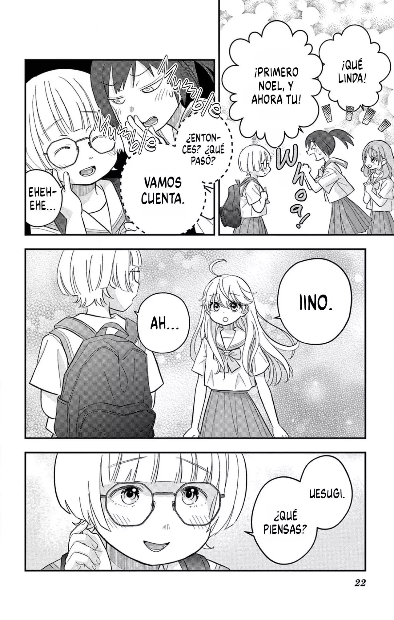 Uesugi-kun wa Onnanoko wo Yametai Capitulo 18 página 23