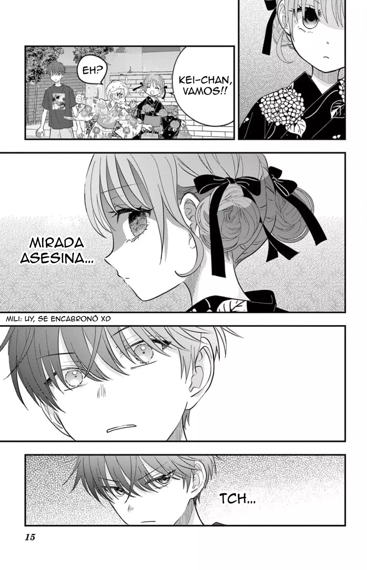 Uesugi-kun wa Onnanoko wo Yametai Capitulo 19 página 16