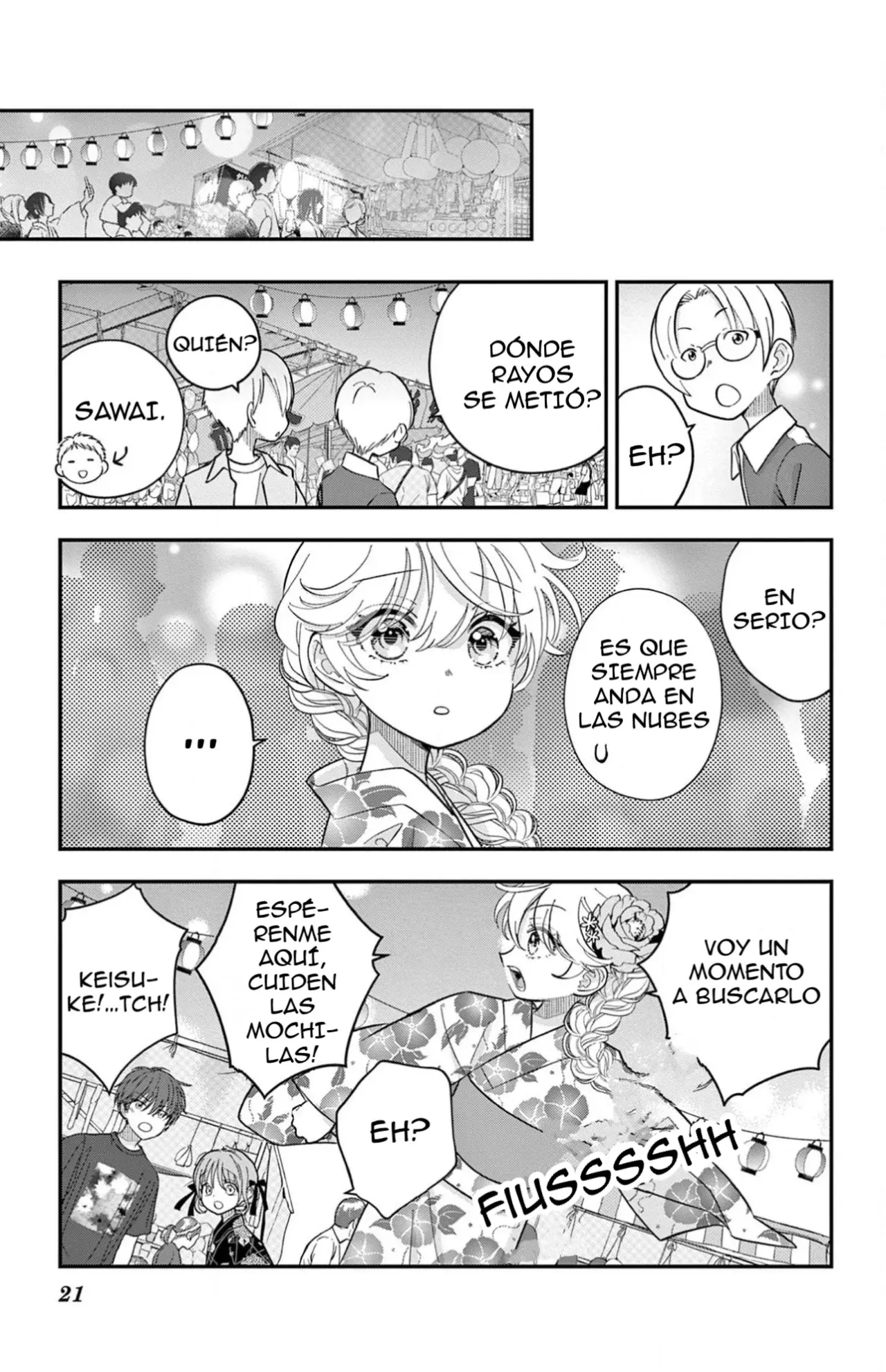 Uesugi-kun wa Onnanoko wo Yametai Capitulo 19 página 22
