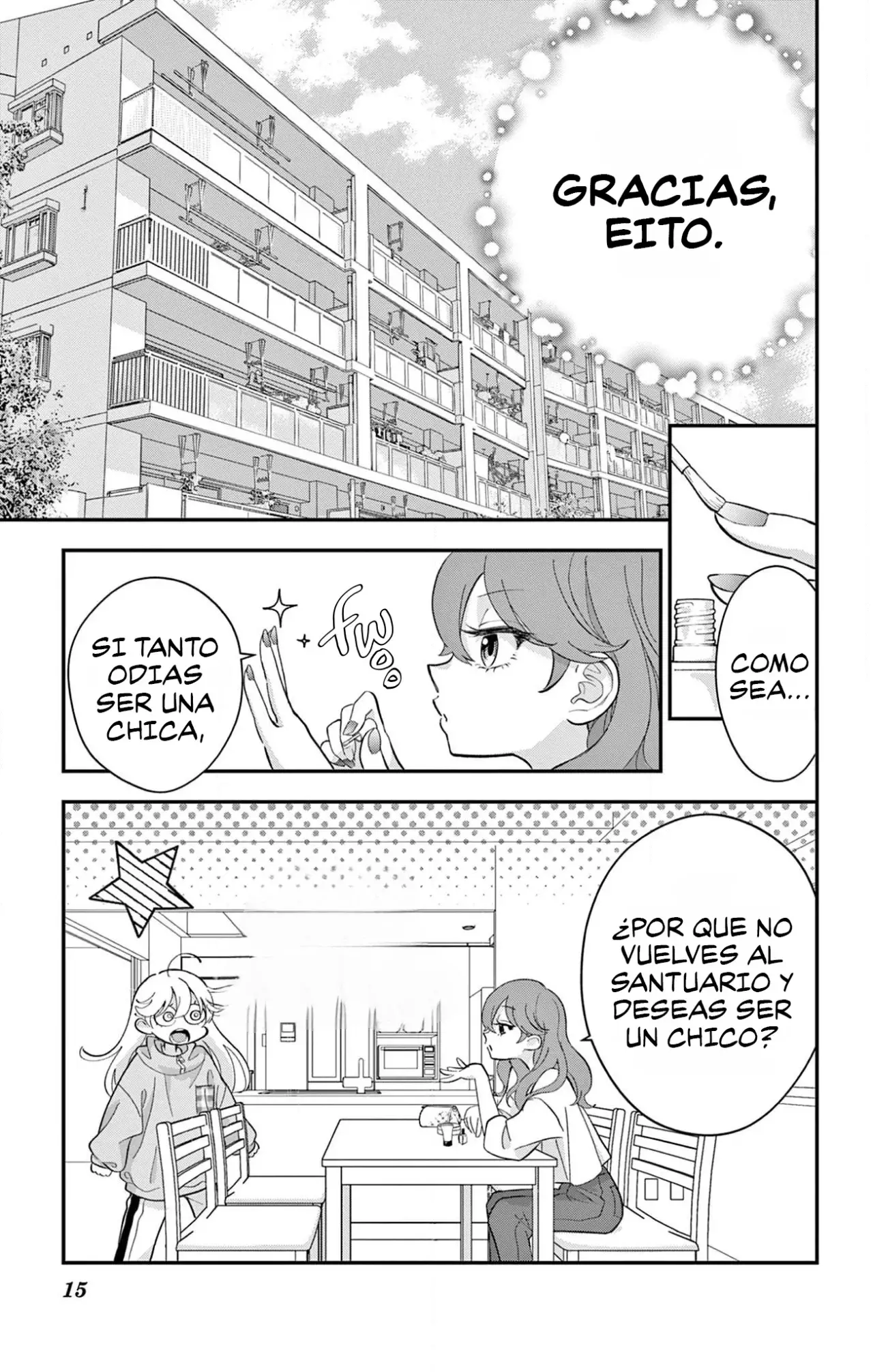 Uesugi-kun wa Onnanoko wo Yametai Capitulo 2 página 16