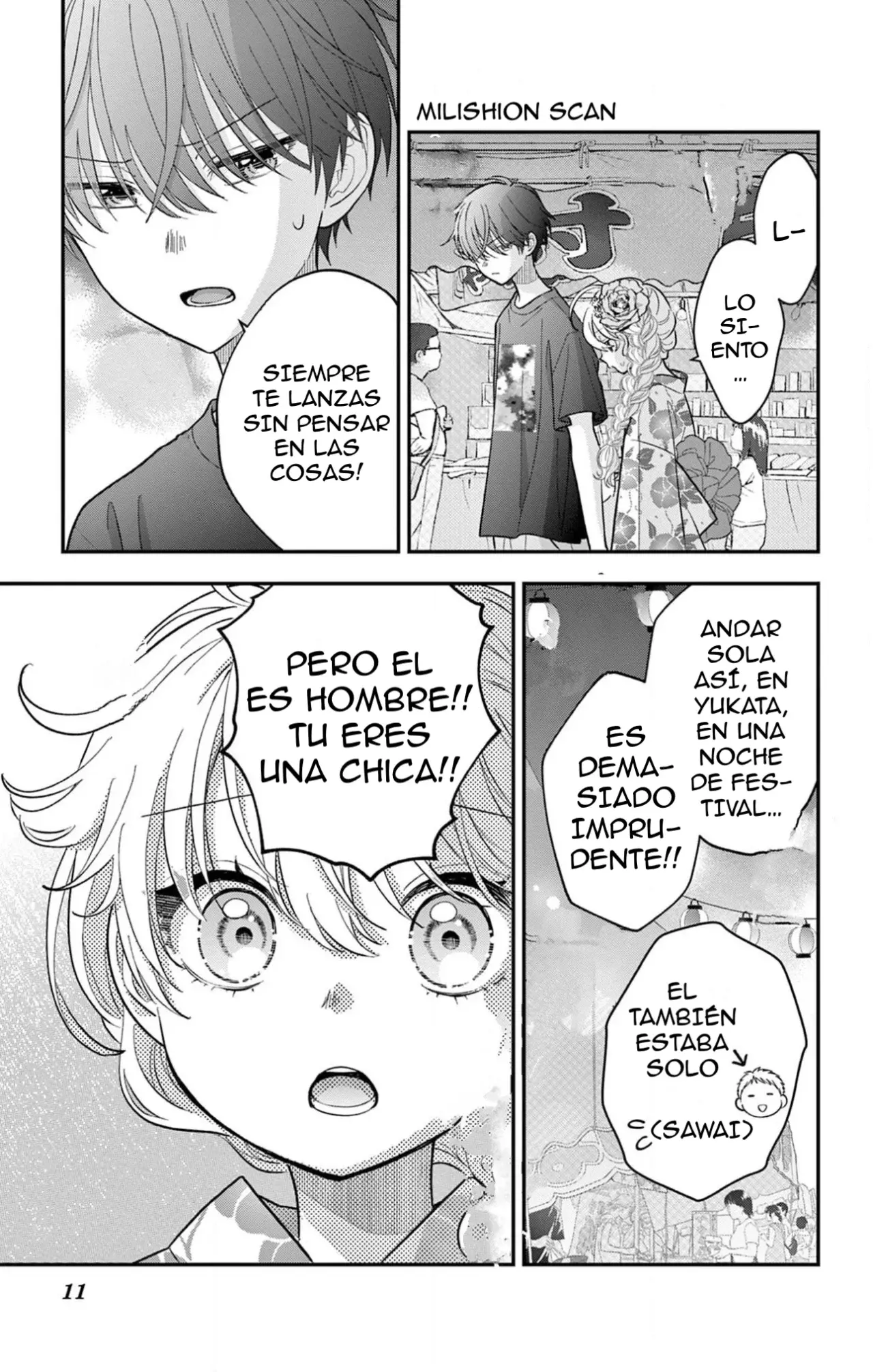 Uesugi-kun wa Onnanoko wo Yametai Capitulo 20 página 12