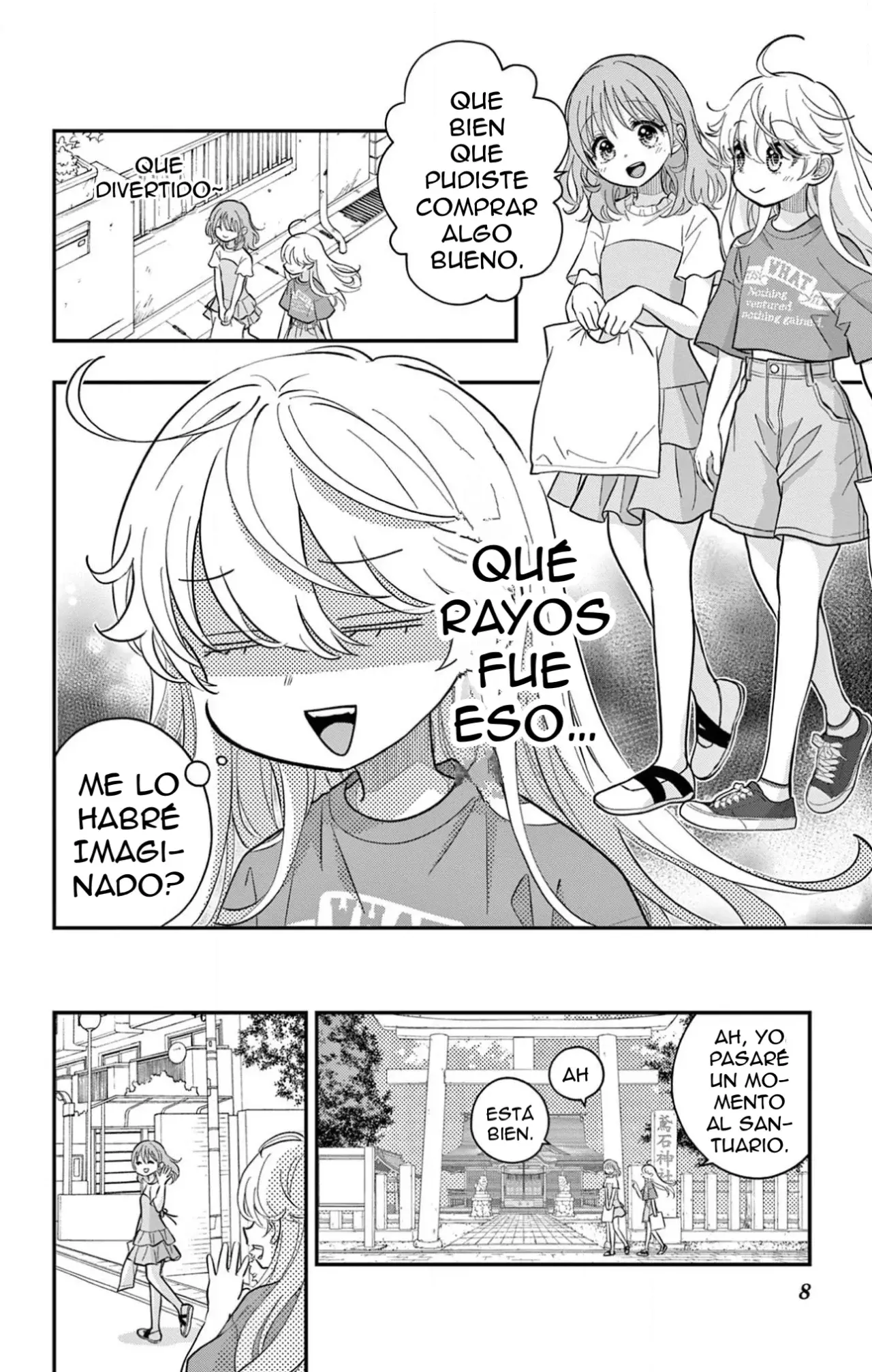 Uesugi-kun wa Onnanoko wo Yametai Capitulo 22.1 página 9