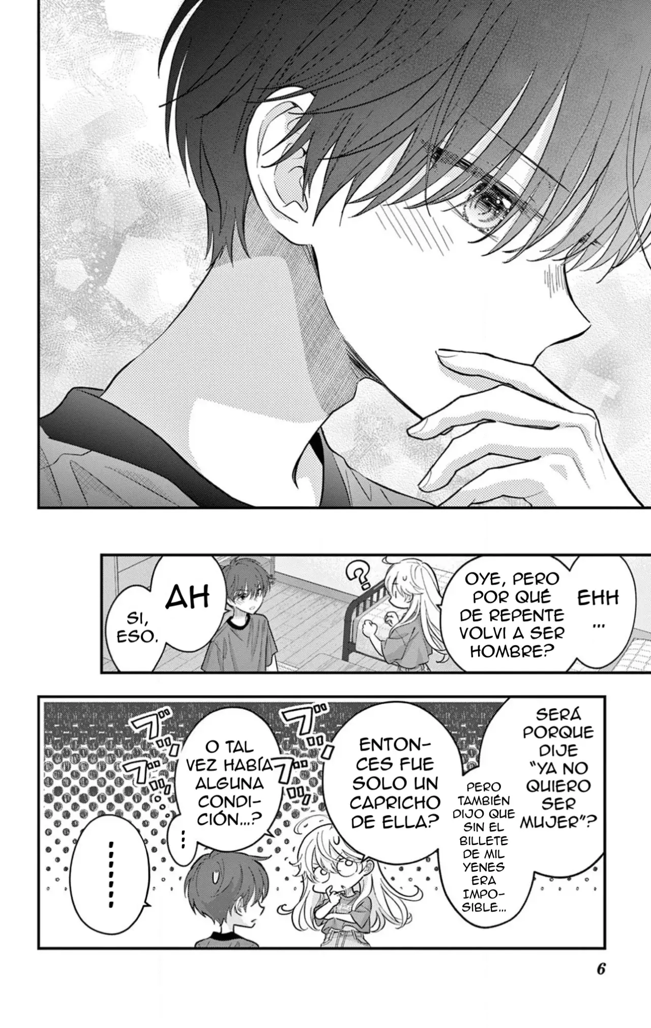Uesugi-kun wa Onnanoko wo Yametai Capitulo 22.2 página 7