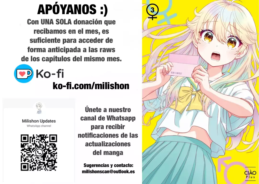 Uesugi-kun wa Onnanoko wo Yametai Capitulo 23.2 página 17