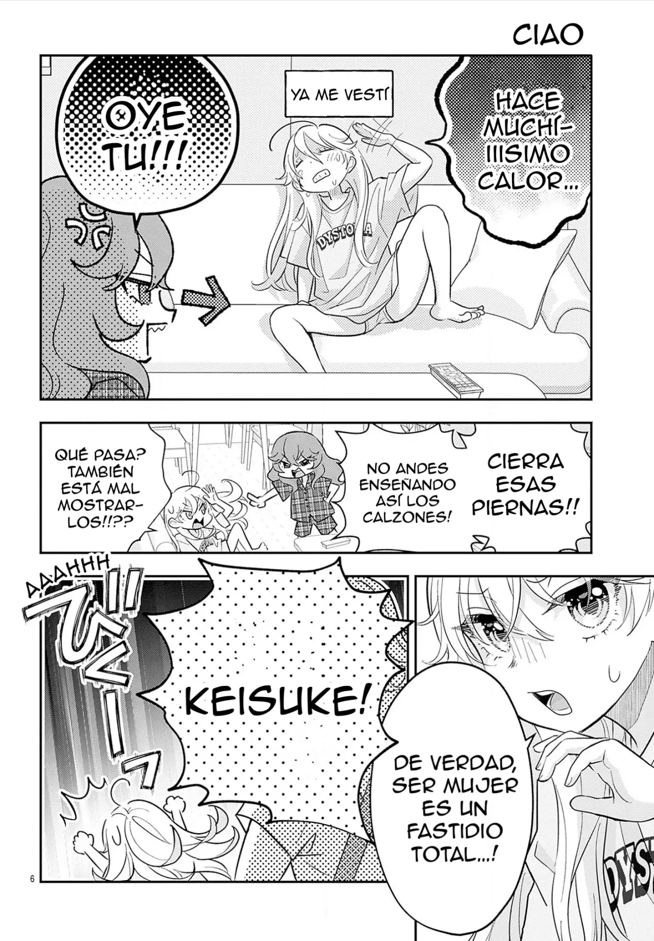 Uesugi-kun wa Onnanoko wo Yametai Capitulo 23.5: One-Shot (Especial Volumen 3) página 8