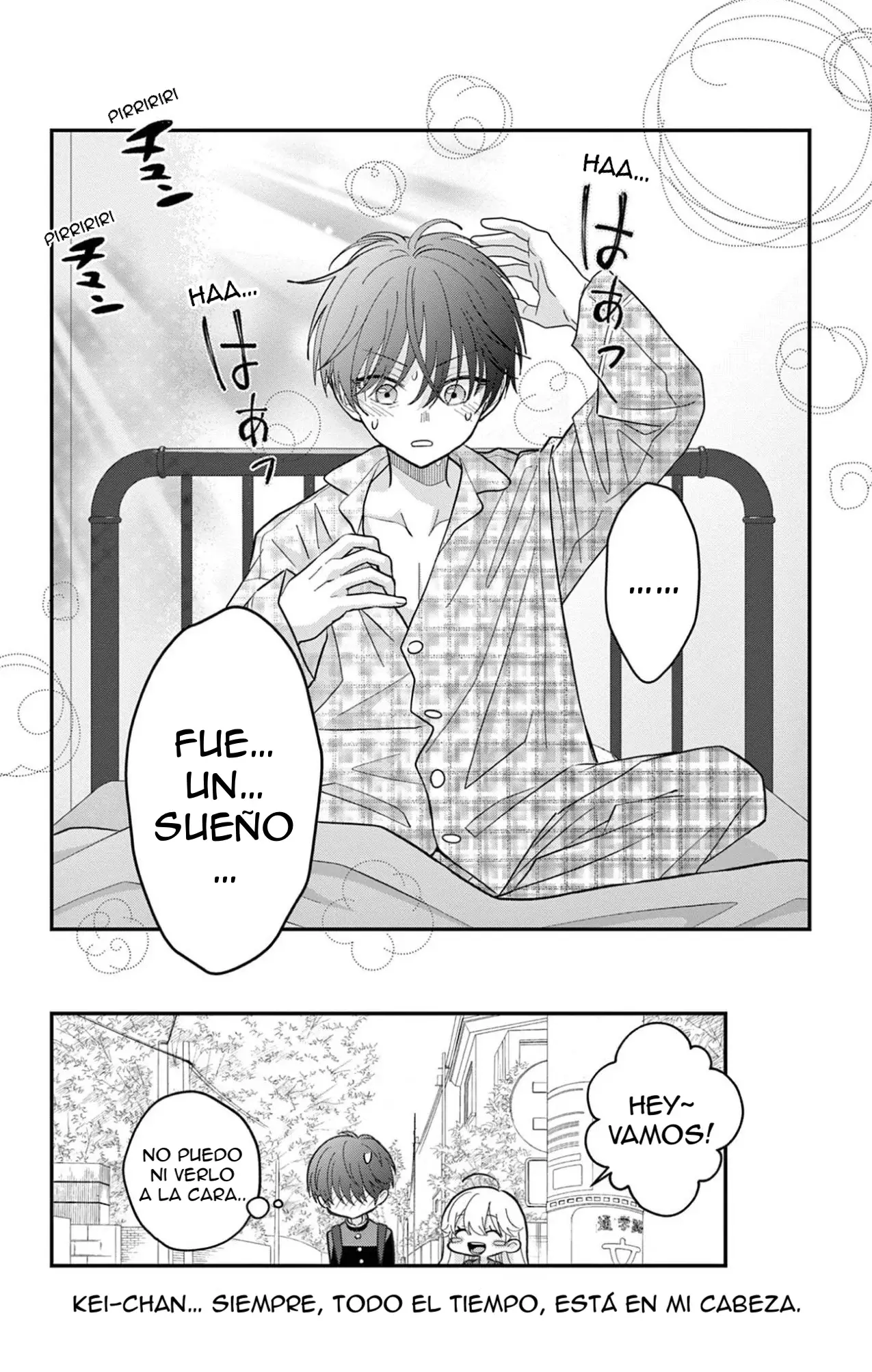 Uesugi-kun wa Onnanoko wo Yametai Capitulo 26.5: Extra: “El sueño de Yaemura-kun” página 8