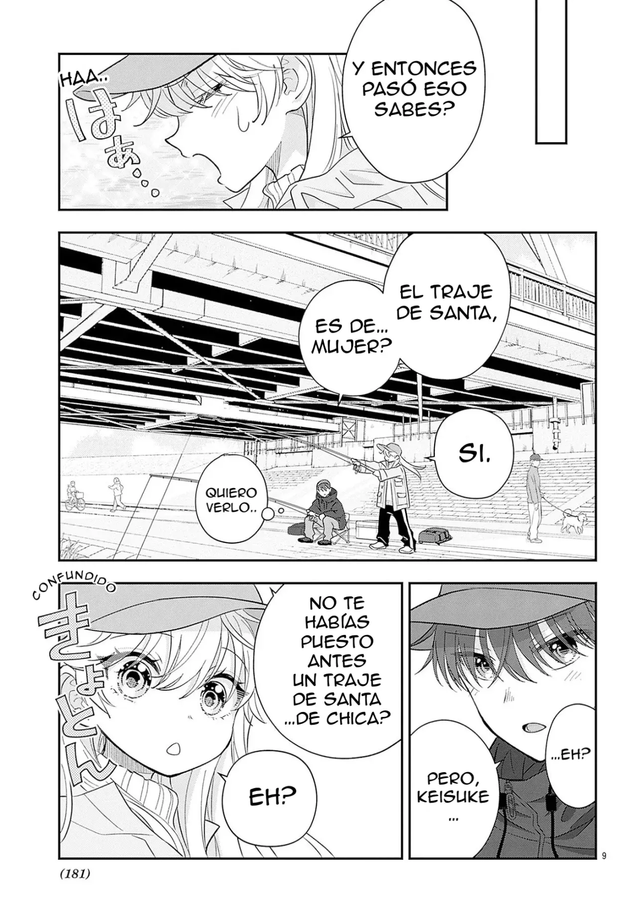 Uesugi-kun wa Onnanoko wo Yametai Capitulo 26.6: Especial Navideño página 11