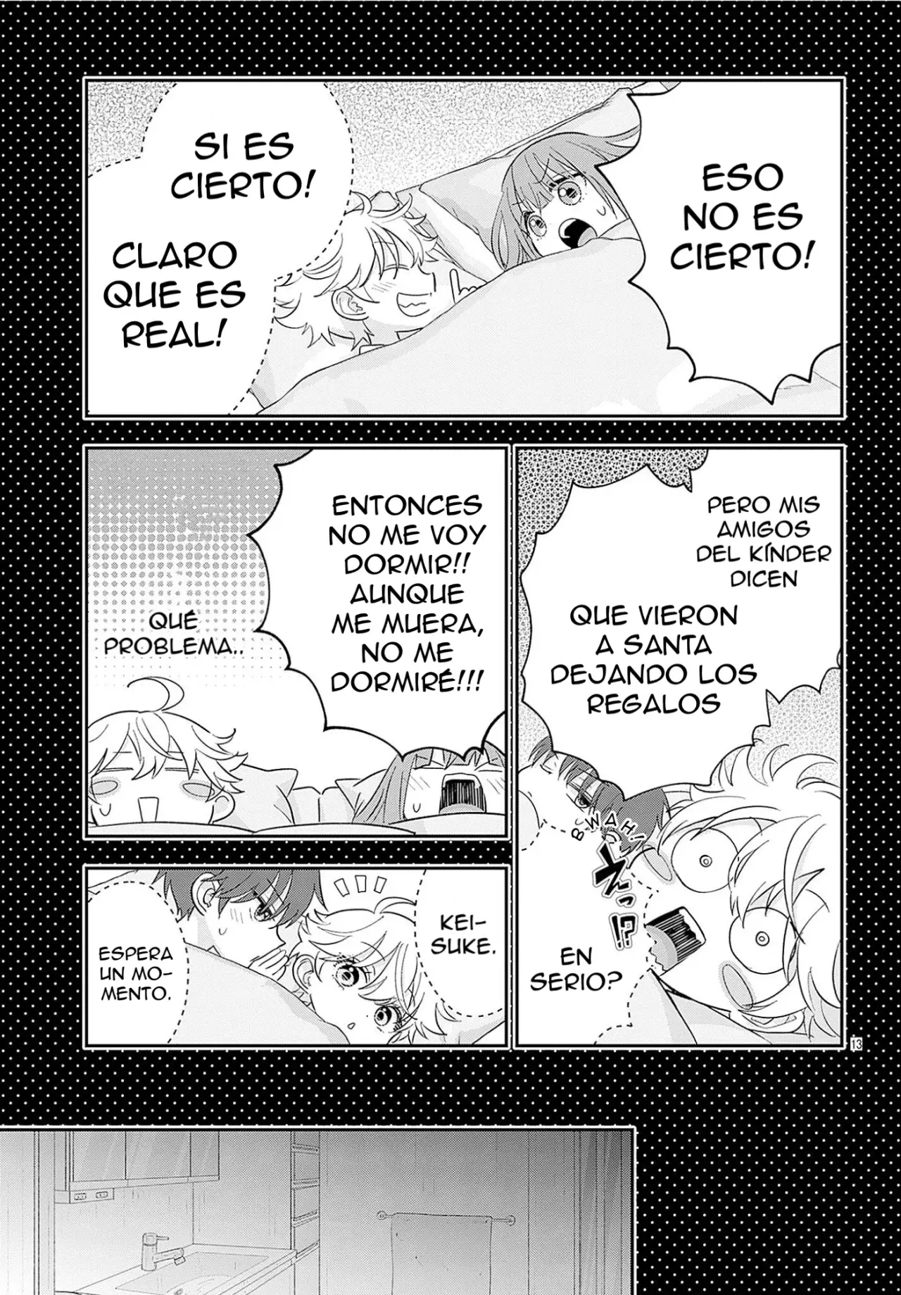 Uesugi-kun wa Onnanoko wo Yametai Capitulo 26.6: Especial Navideño página 15