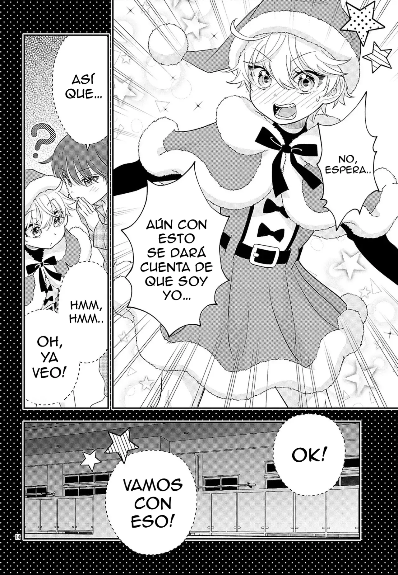 Uesugi-kun wa Onnanoko wo Yametai Capitulo 26.6: Especial Navideño página 16