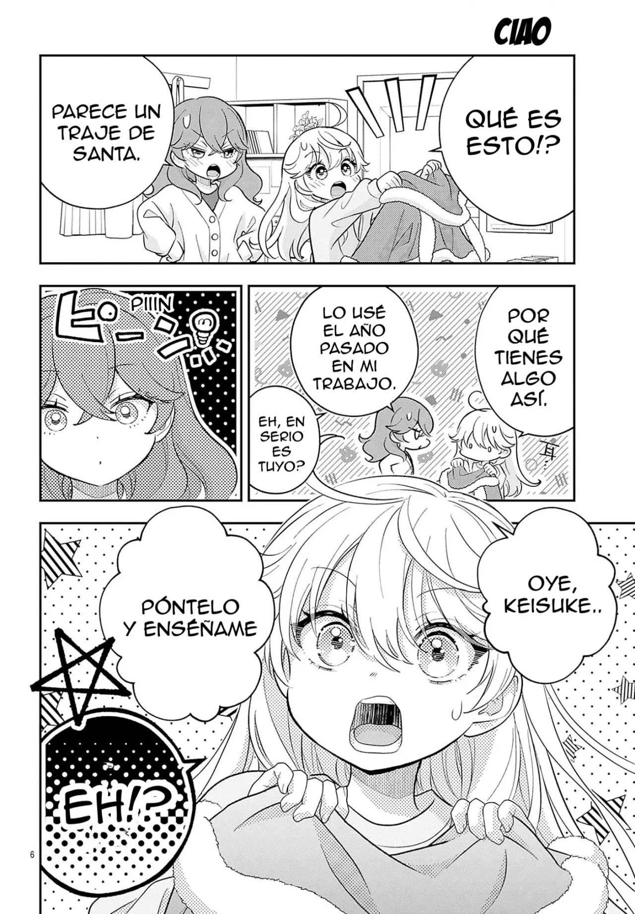 Uesugi-kun wa Onnanoko wo Yametai Capitulo 26.6: Especial Navideño página 8