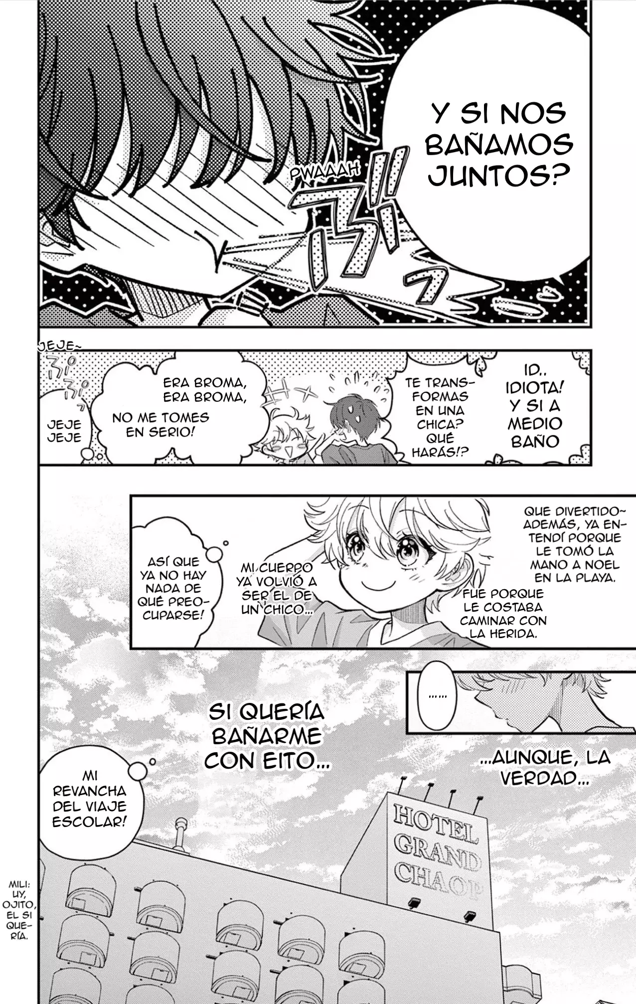 Uesugi-kun wa Onnanoko wo Yametai Capitulo 26 página 8