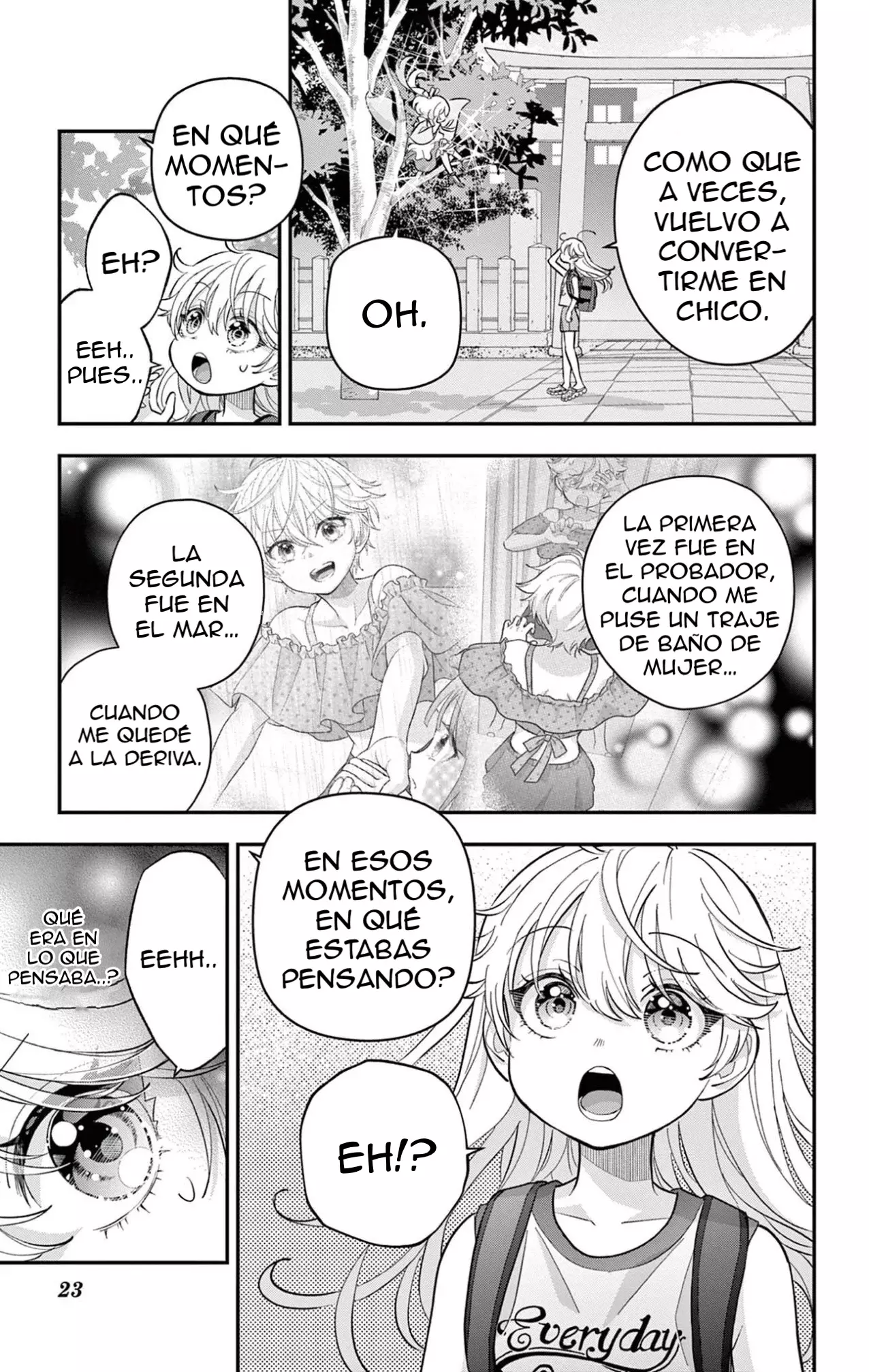 Uesugi-kun wa Onnanoko wo Yametai Capitulo 27 página 24
