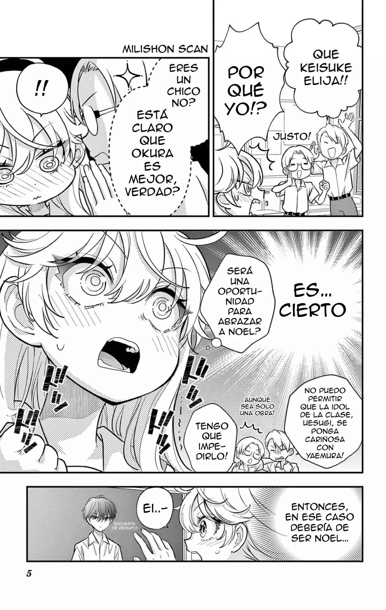 Uesugi-kun wa Onnanoko wo Yametai Capitulo 28 página 7