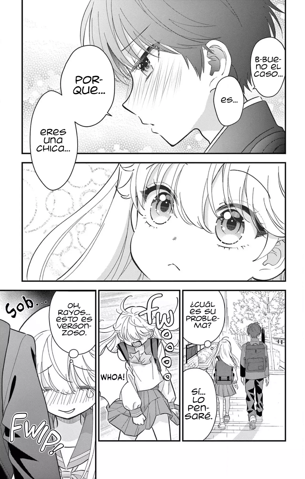 Uesugi-kun wa Onnanoko wo Yametai Capitulo 3 página 17