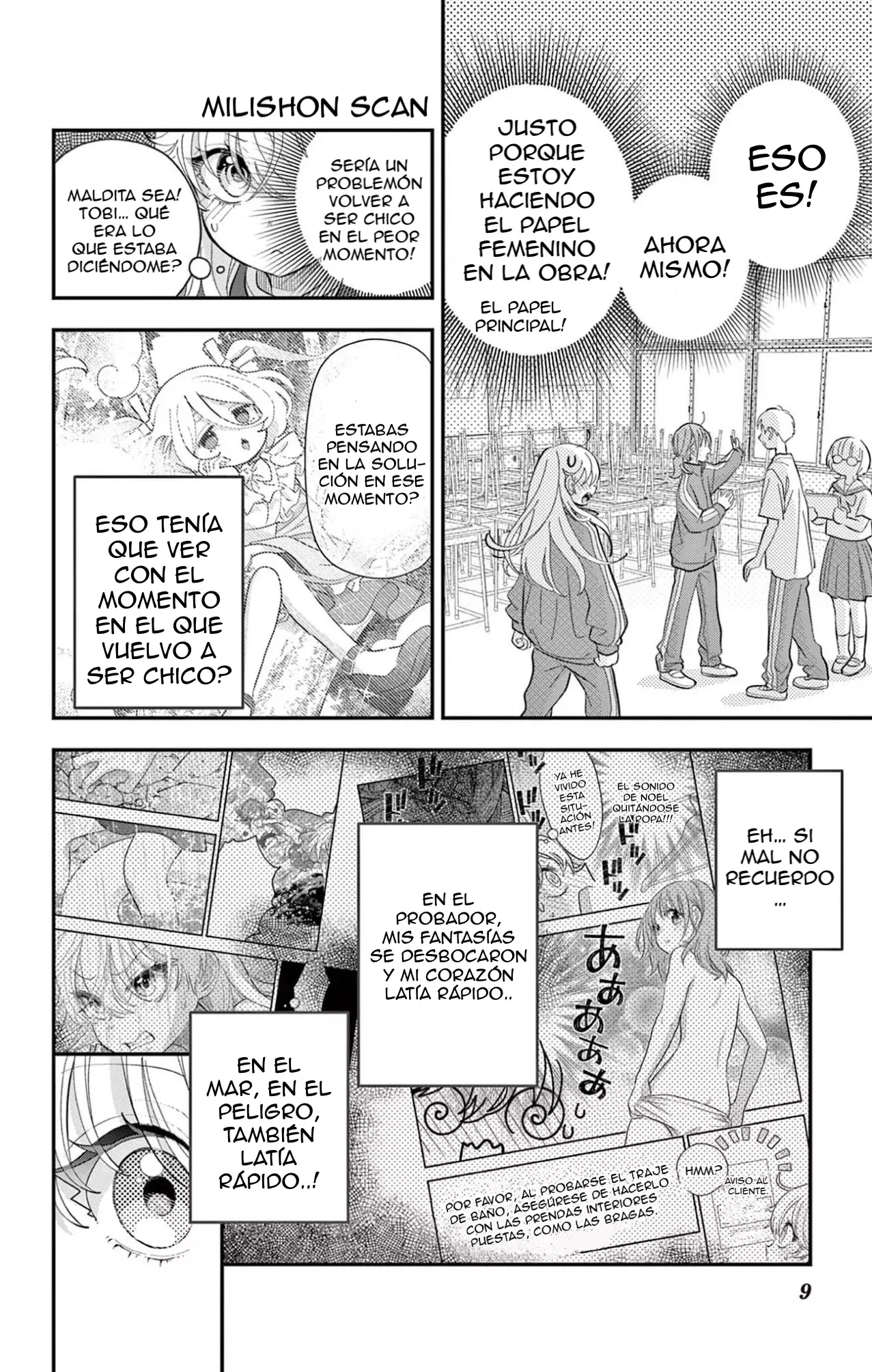 Uesugi-kun wa Onnanoko wo Yametai Capitulo 30.2 página 11