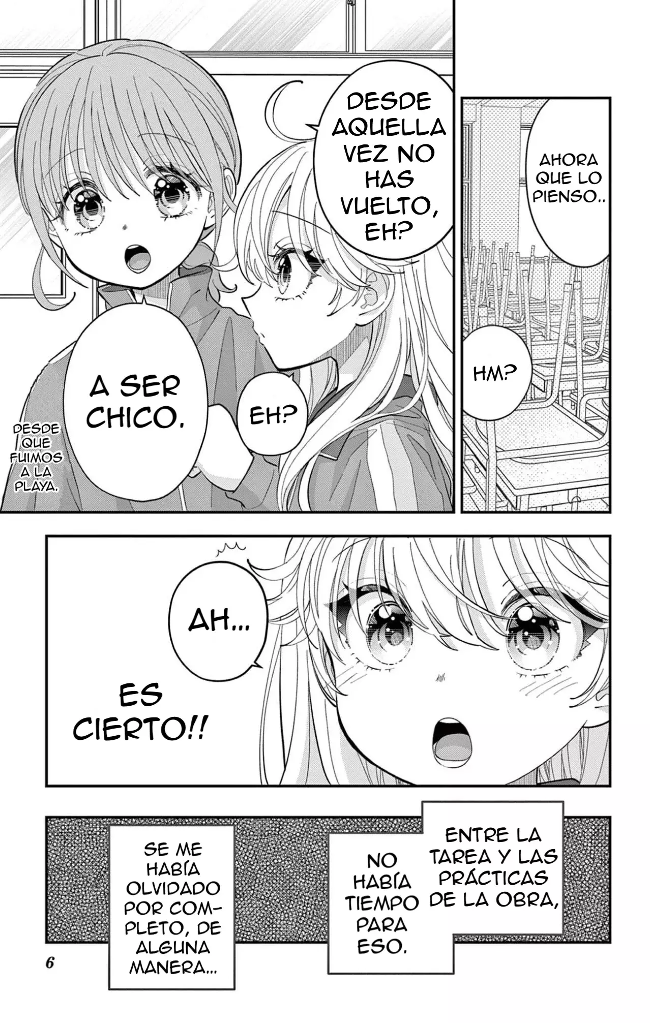 Uesugi-kun wa Onnanoko wo Yametai Capitulo 30.2 página 8