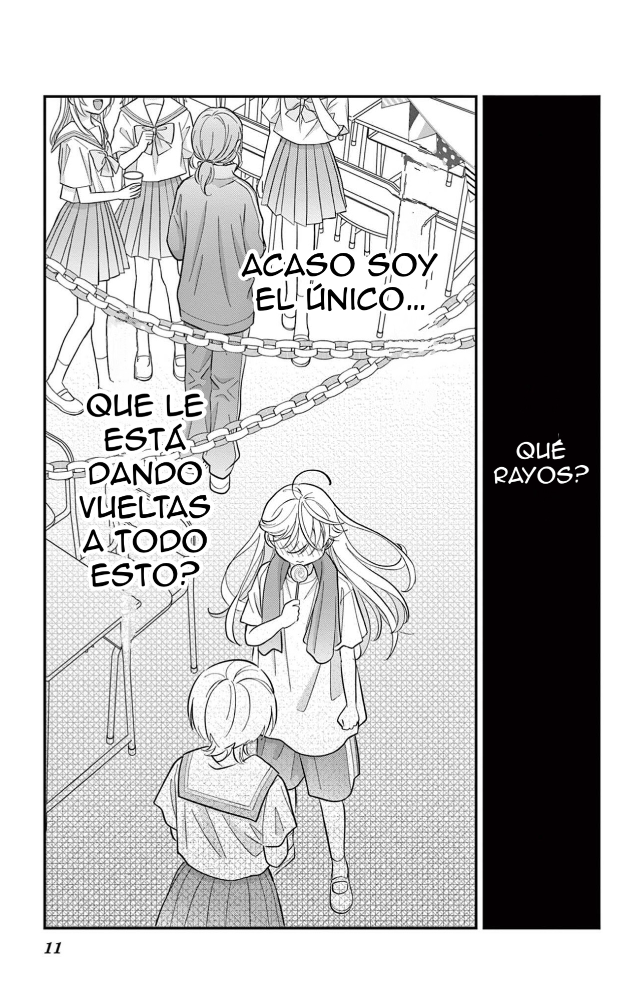 Uesugi-kun wa Onnanoko wo Yametai Capitulo 33 página 13