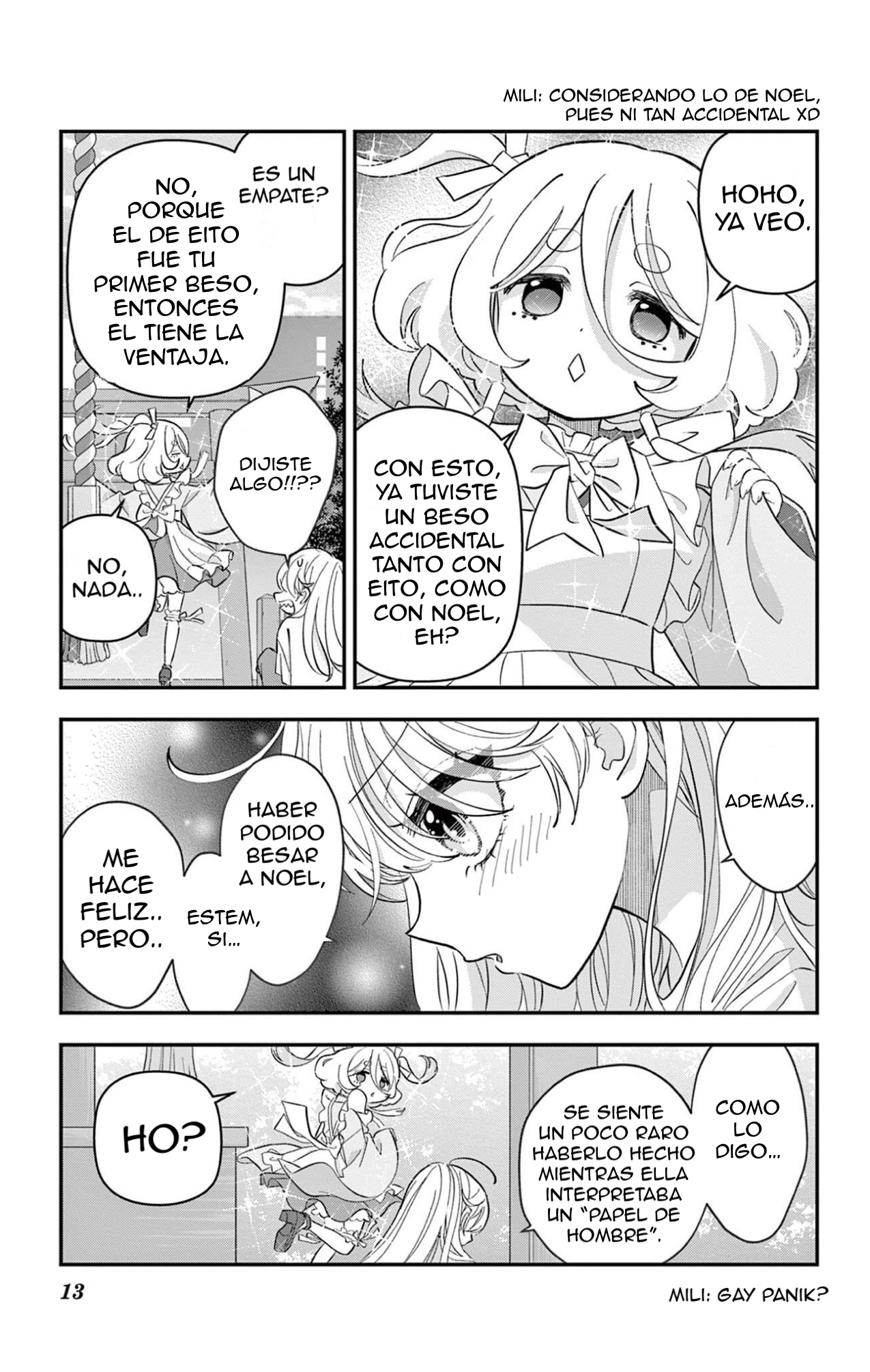 Uesugi-kun wa Onnanoko wo Yametai Capitulo 33 página 15