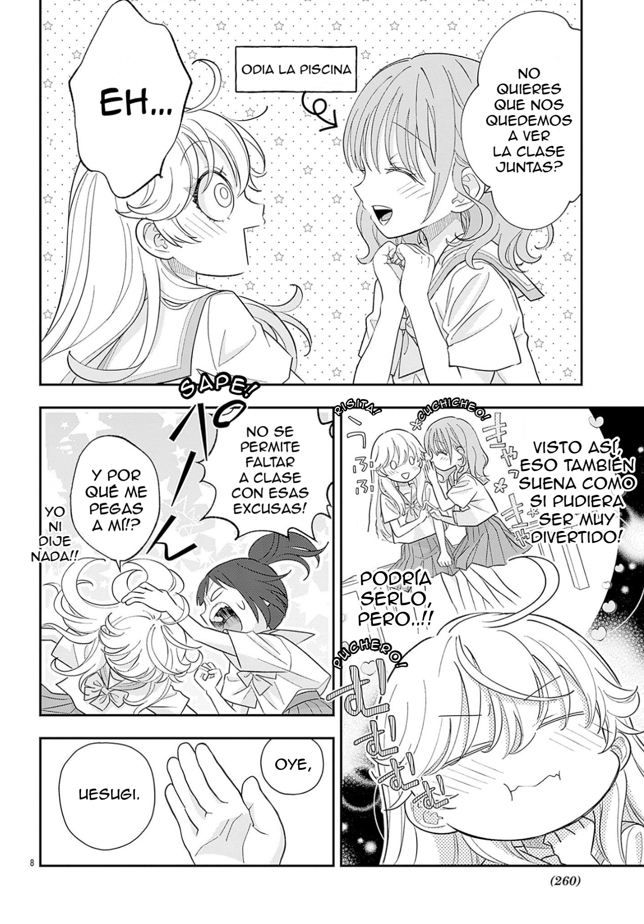 Uesugi-kun wa Onnanoko wo Yametai Capitulo 34.5 página 10