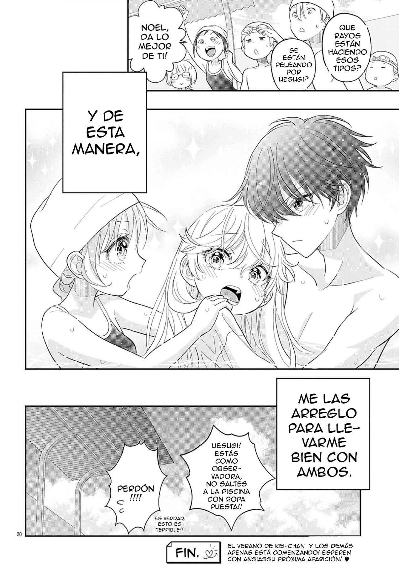 Uesugi-kun wa Onnanoko wo Yametai Capitulo 34.5 página 22