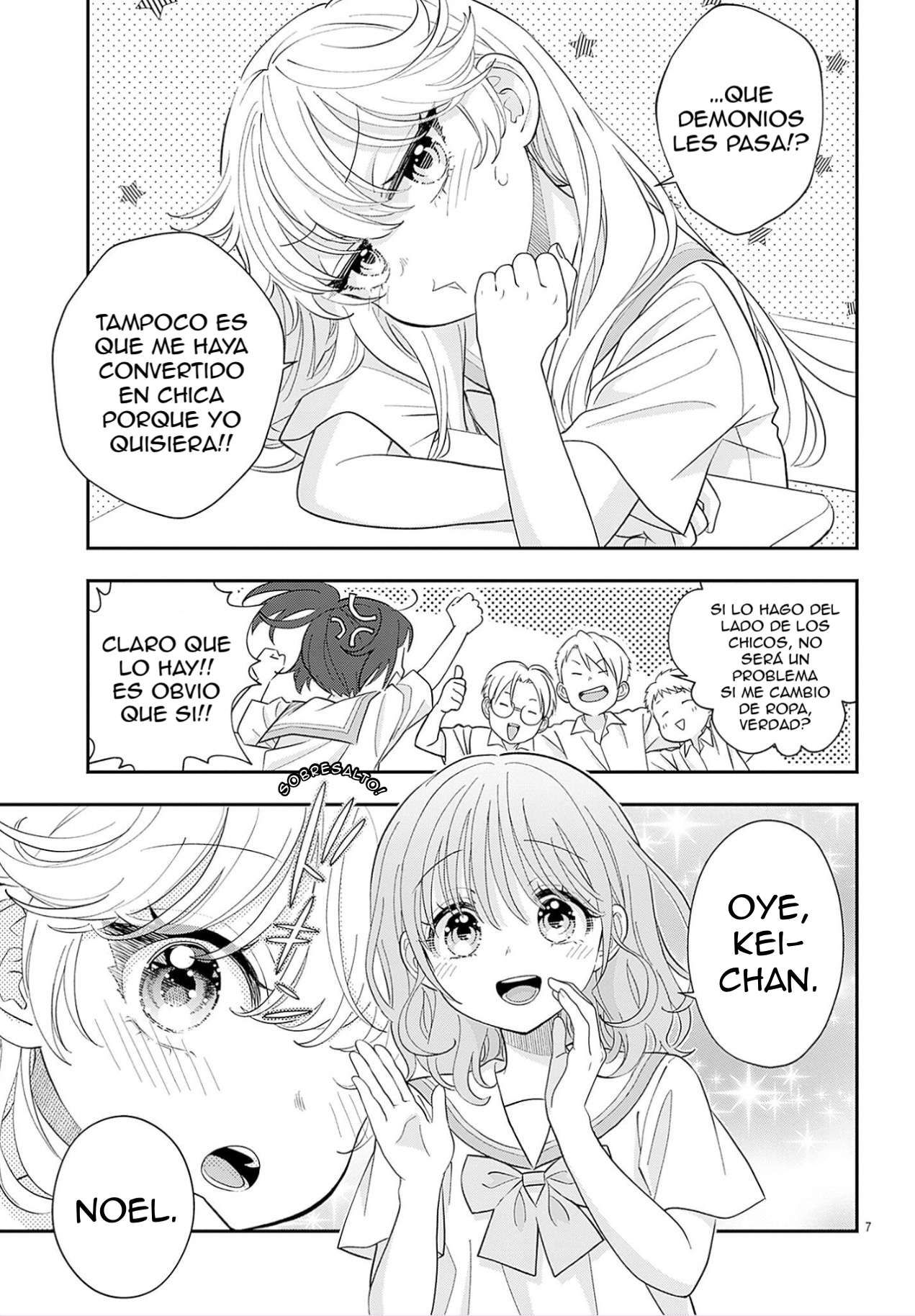 Uesugi-kun wa Onnanoko wo Yametai Capitulo 34.5 página 9