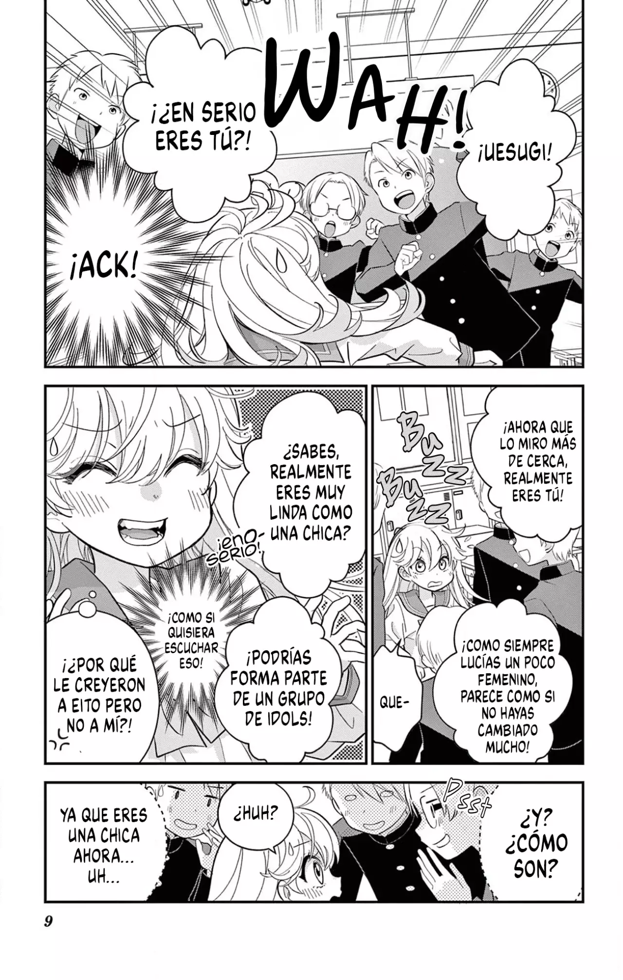 Uesugi-kun wa Onnanoko wo Yametai Capitulo 4 página 10