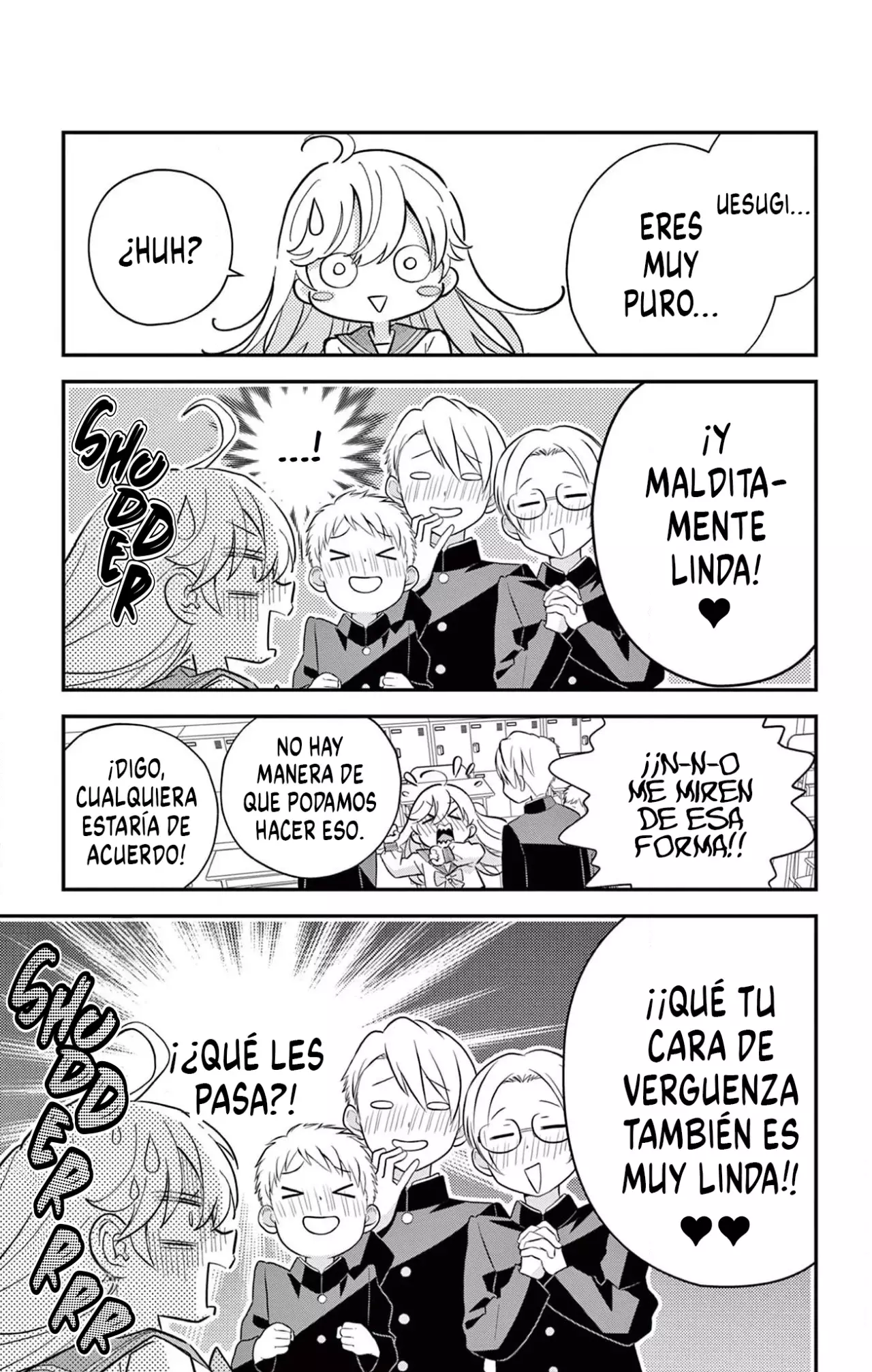Uesugi-kun wa Onnanoko wo Yametai Capitulo 4 página 14