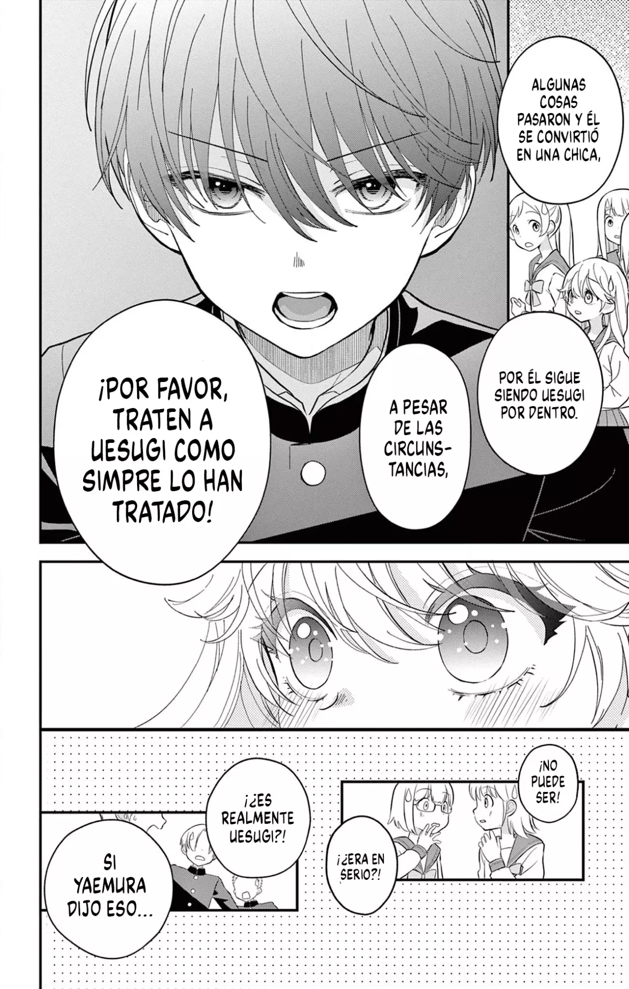 Uesugi-kun wa Onnanoko wo Yametai Capitulo 4 página 9