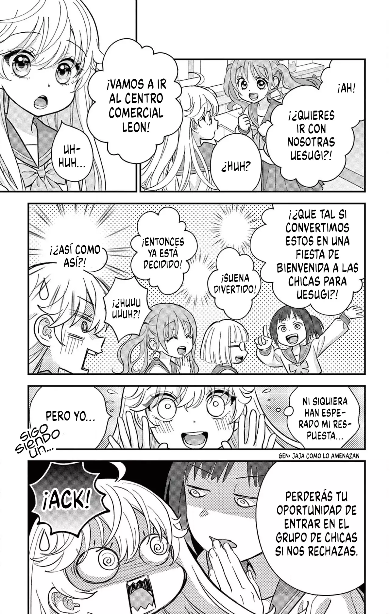 Uesugi-kun wa Onnanoko wo Yametai Capitulo 5 página 8