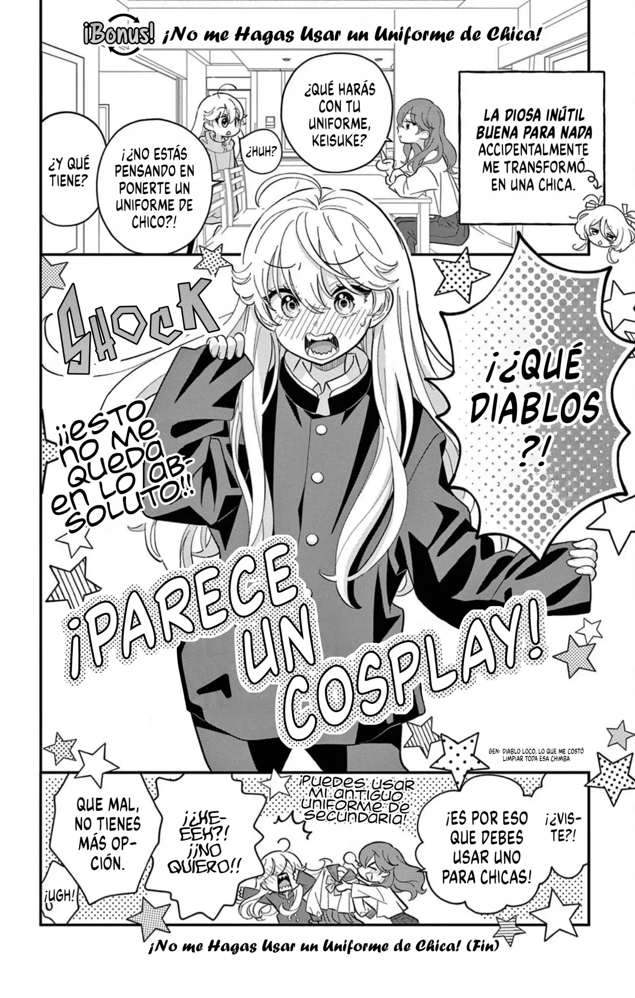 Uesugi-kun wa Onnanoko wo Yametai Capitulo 6.4 página 2
