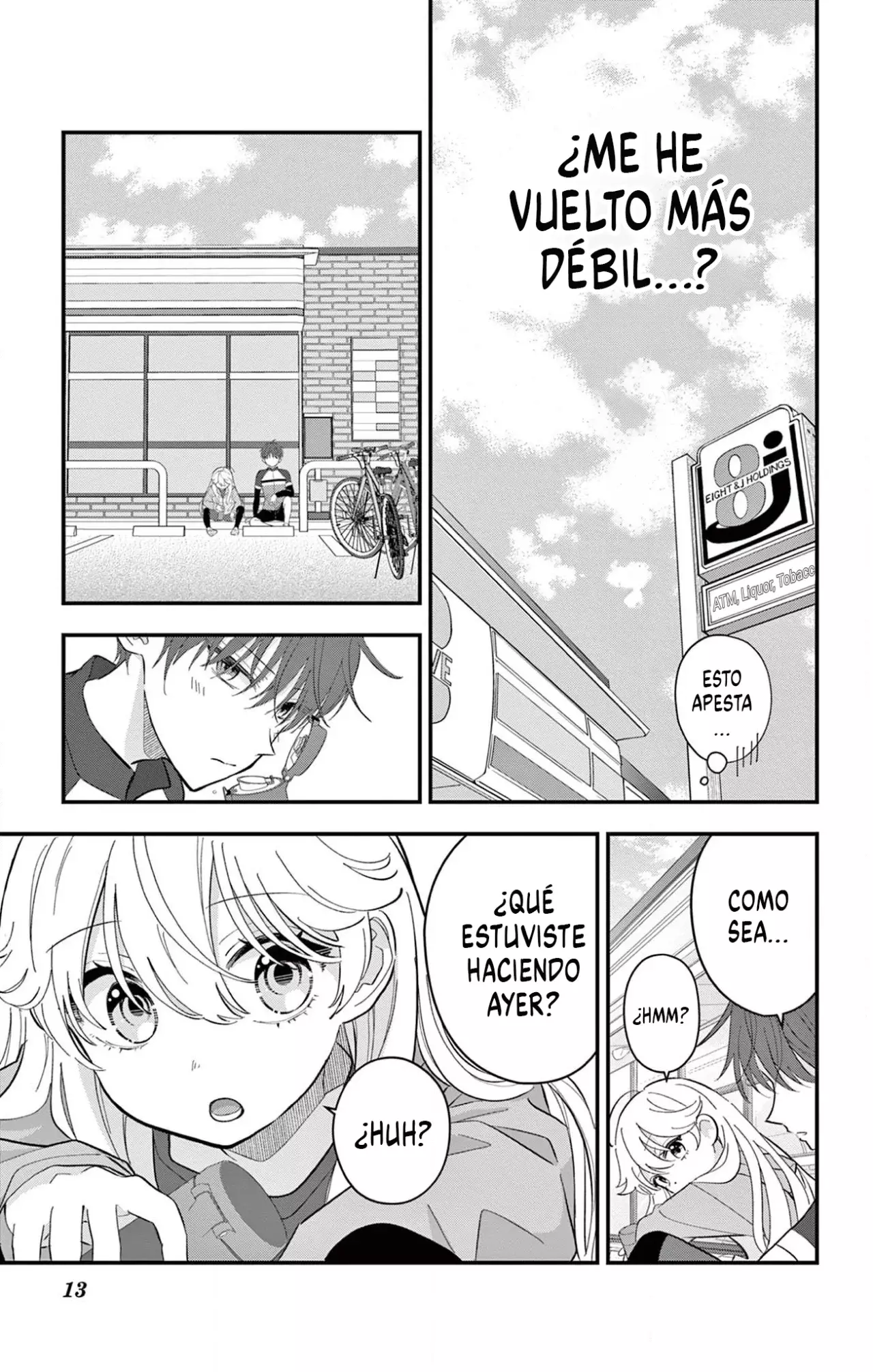 Uesugi-kun wa Onnanoko wo Yametai Capitulo 7 página 14