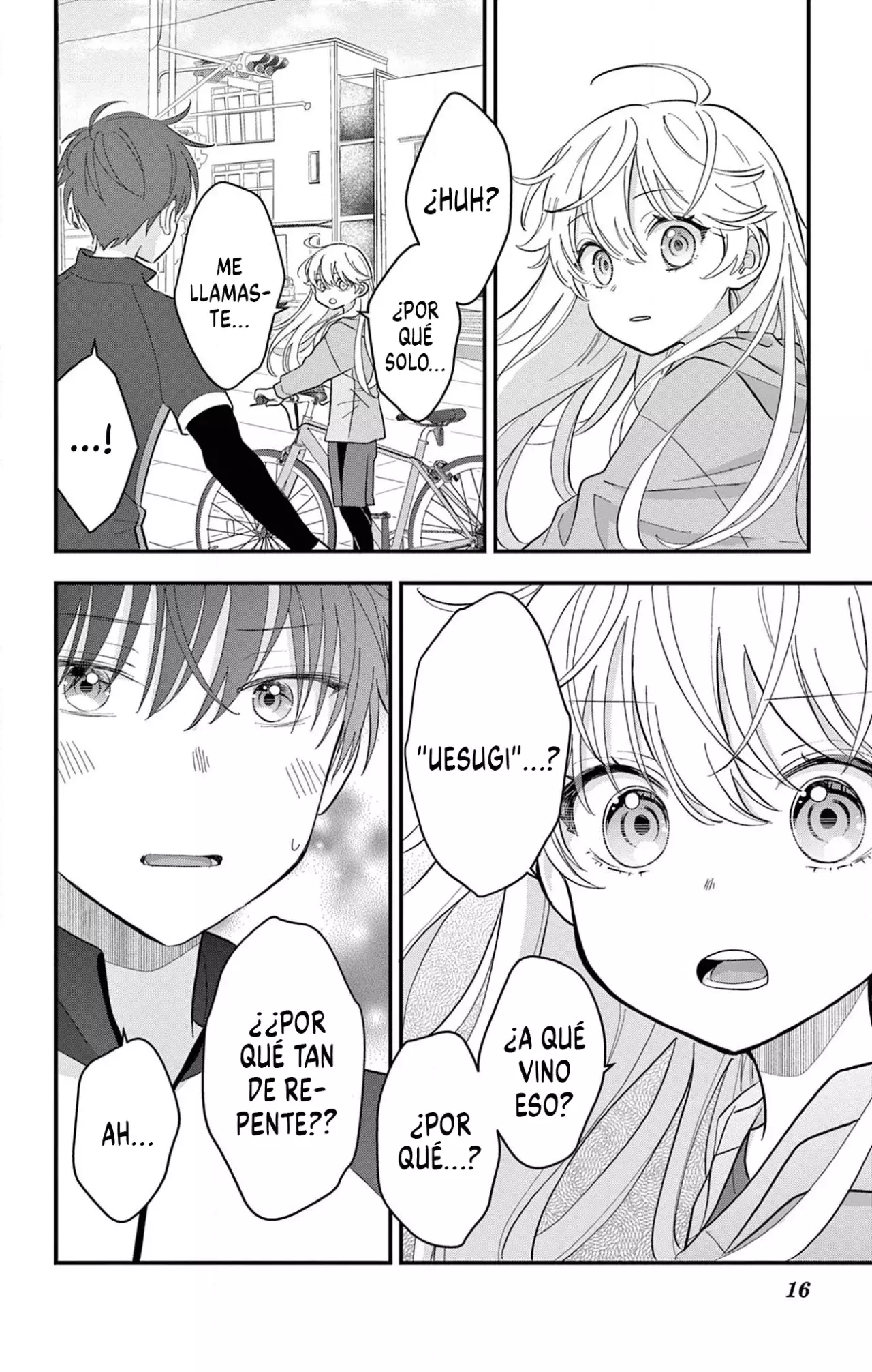 Uesugi-kun wa Onnanoko wo Yametai Capitulo 7 página 17