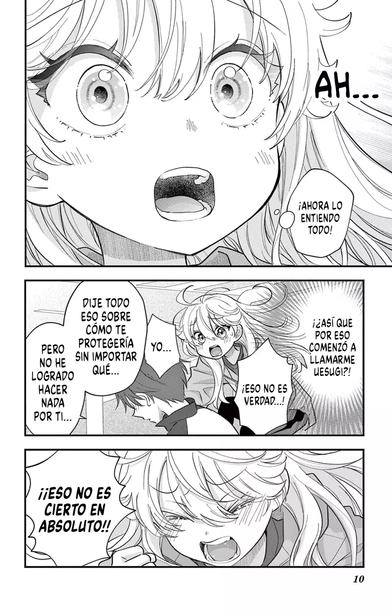 Uesugi-kun wa Onnanoko wo Yametai Capitulo 8 página 11