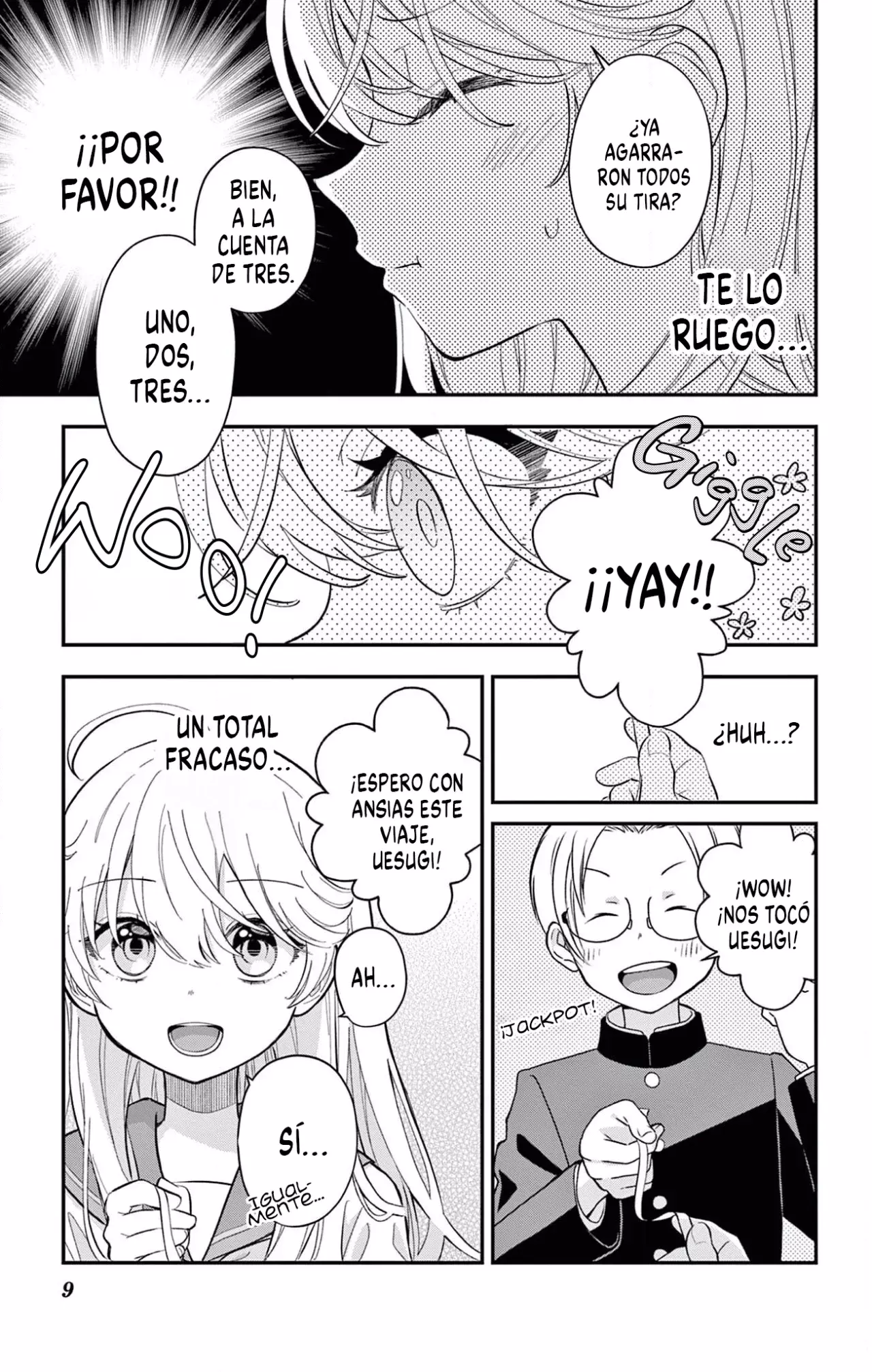 Uesugi-kun wa Onnanoko wo Yametai Capitulo 9 página 10